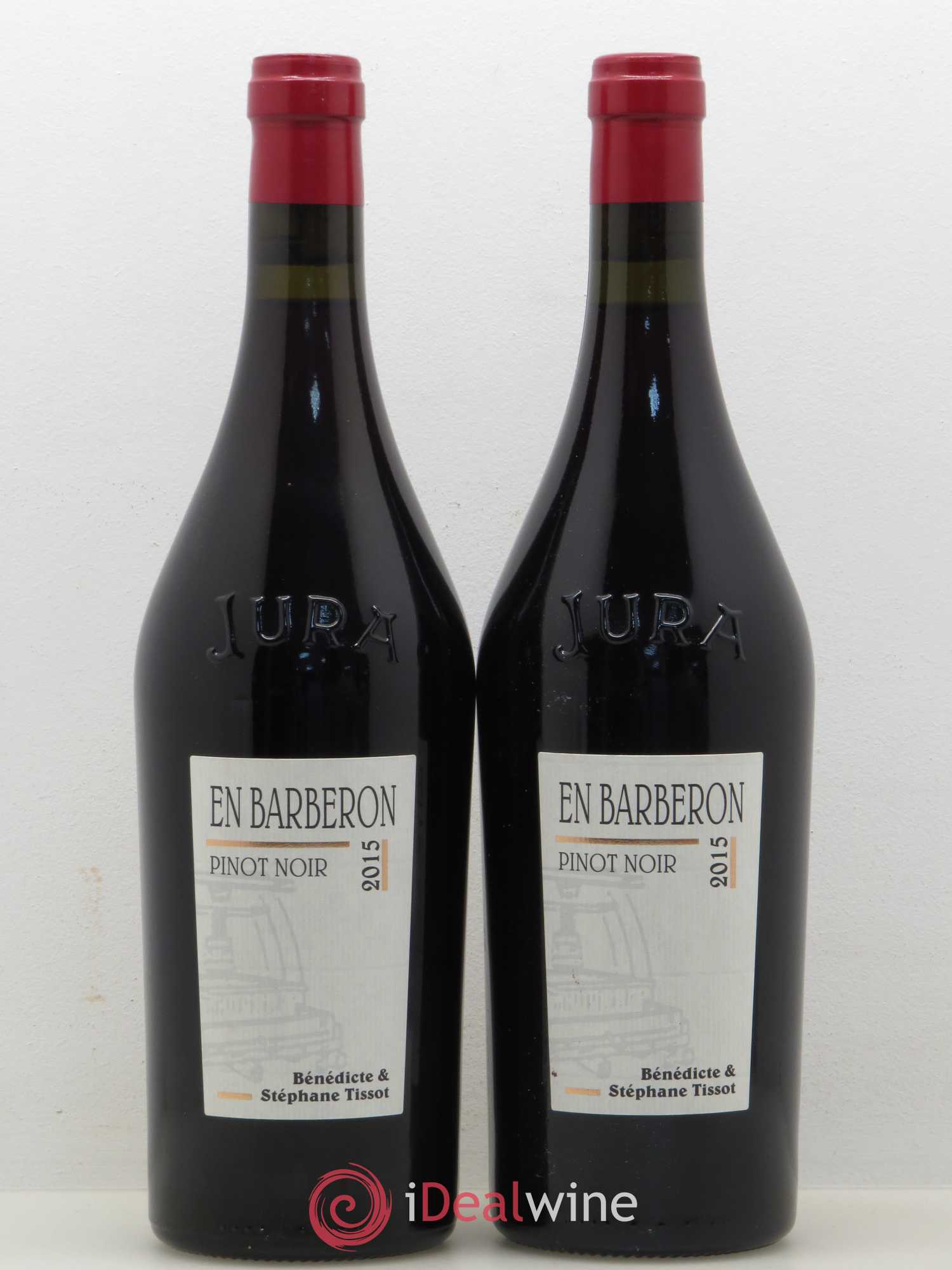 Côtes du Jura Pinot Noir En Barberon Benedicte et Stephane Tissot 2015 - Posten von 2 Flaschen - 0