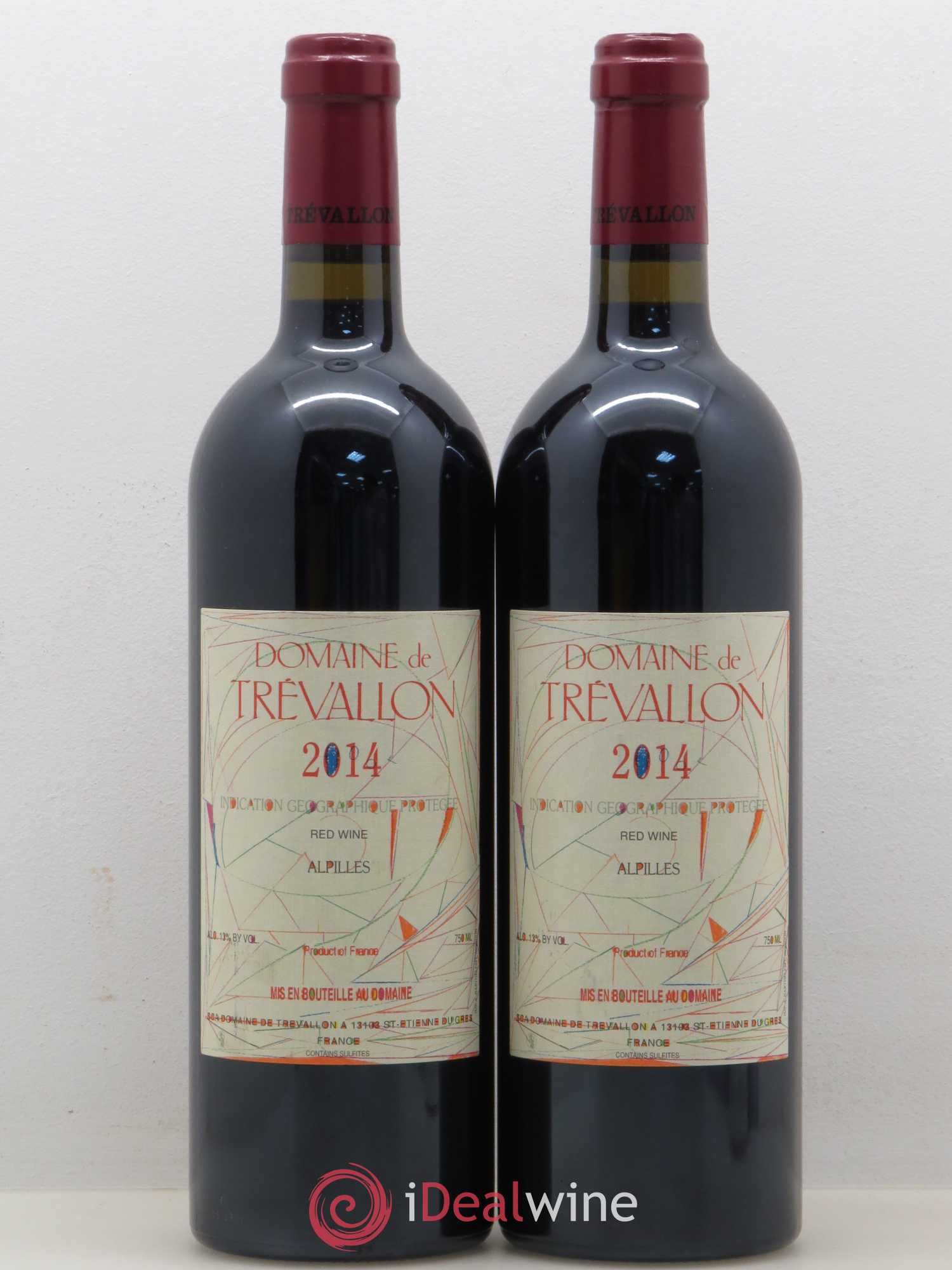 Alpilles Trévallon (Domaine de) Eloi Dürrbach 2014 - Lot de 2 bouteilles - 0