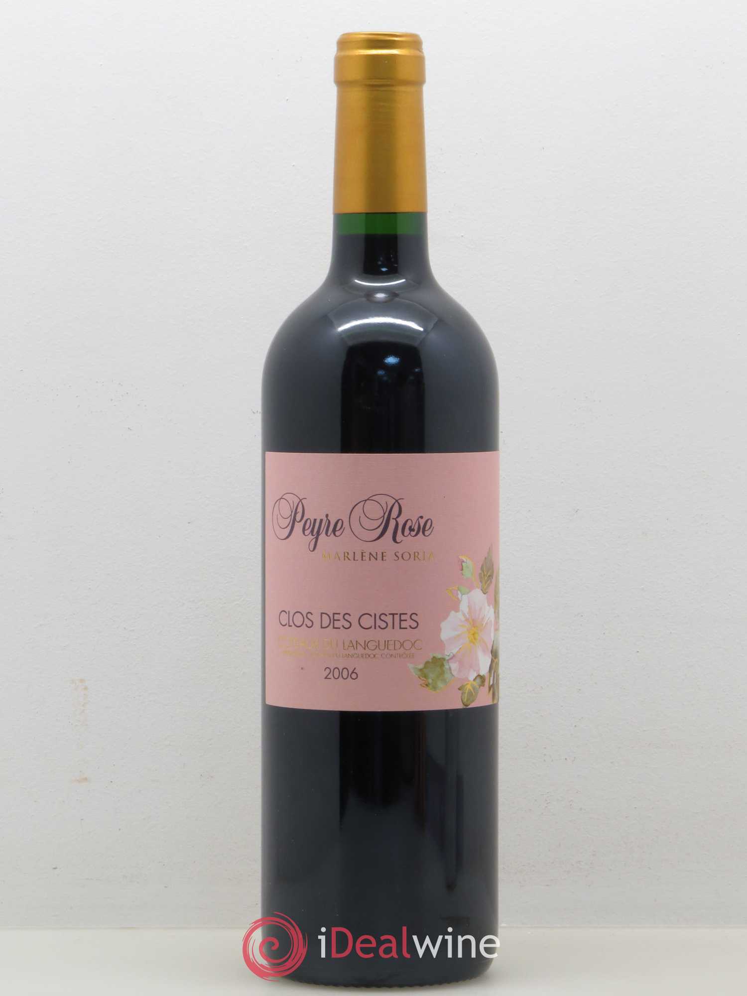 Vin de France (anciennement Coteaux du Languedoc) Domaine Peyre Rose Les Cistes Marlène Soria 2006 - Lot de 1 bouteille - 0