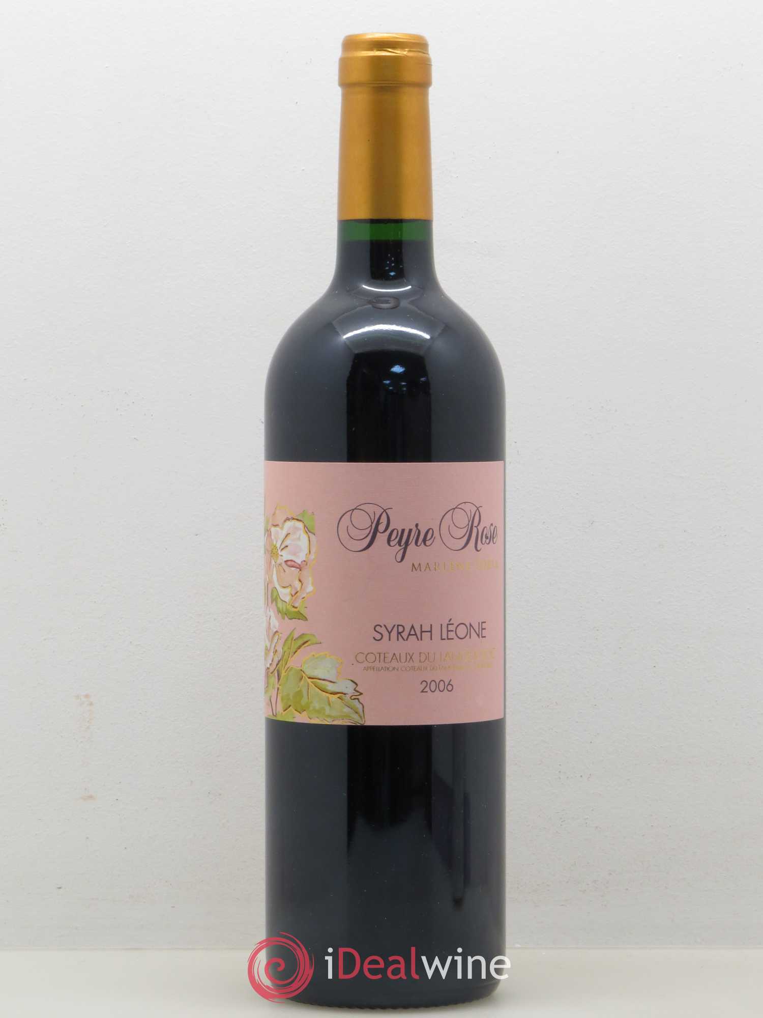 Coteaux du Languedoc Domaine Peyre Rose Belle Léone (anciennement Syrah Léone) Marlène Soria 2006 - Lot de 1 bouteille - 0