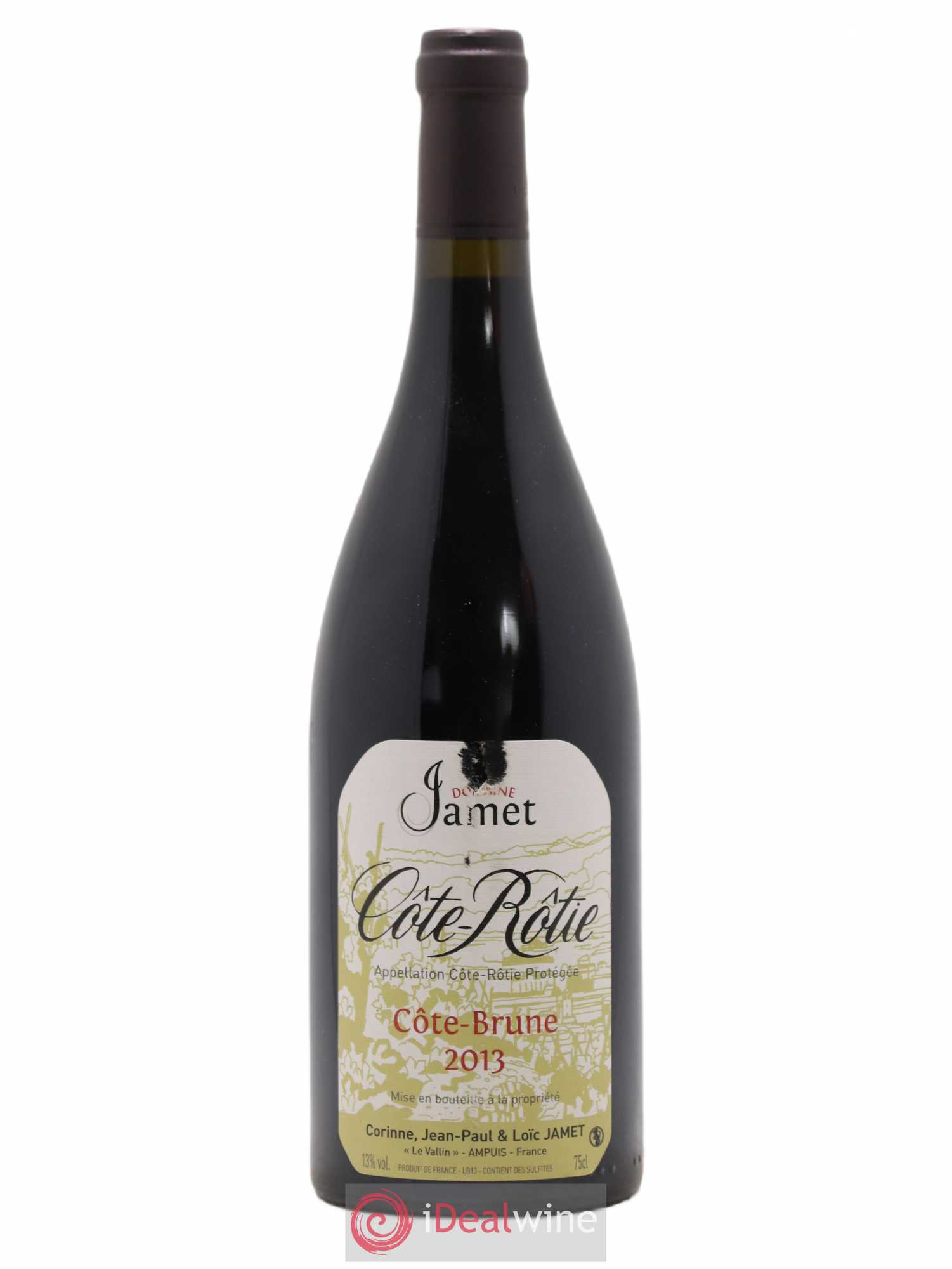 Côte-Rôtie Côte Brune Jamet (Domaine) 2013 - Lot de 1 bouteille - 0