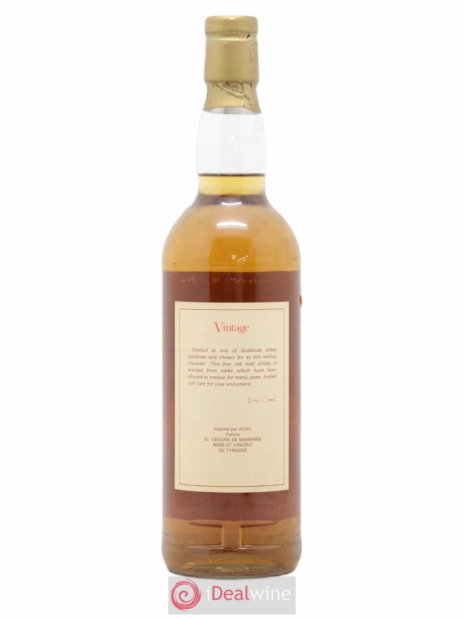 Whisky Whisky Vintage distilled at ORD Distillery 1970 - Posten von 1 Flasche - 1