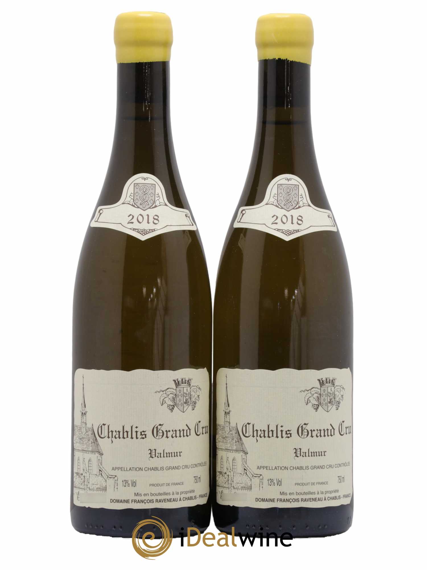Chablis Grand Cru Valmur Raveneau (Domaine) 2018 - Lot de 2 bouteilles - 0