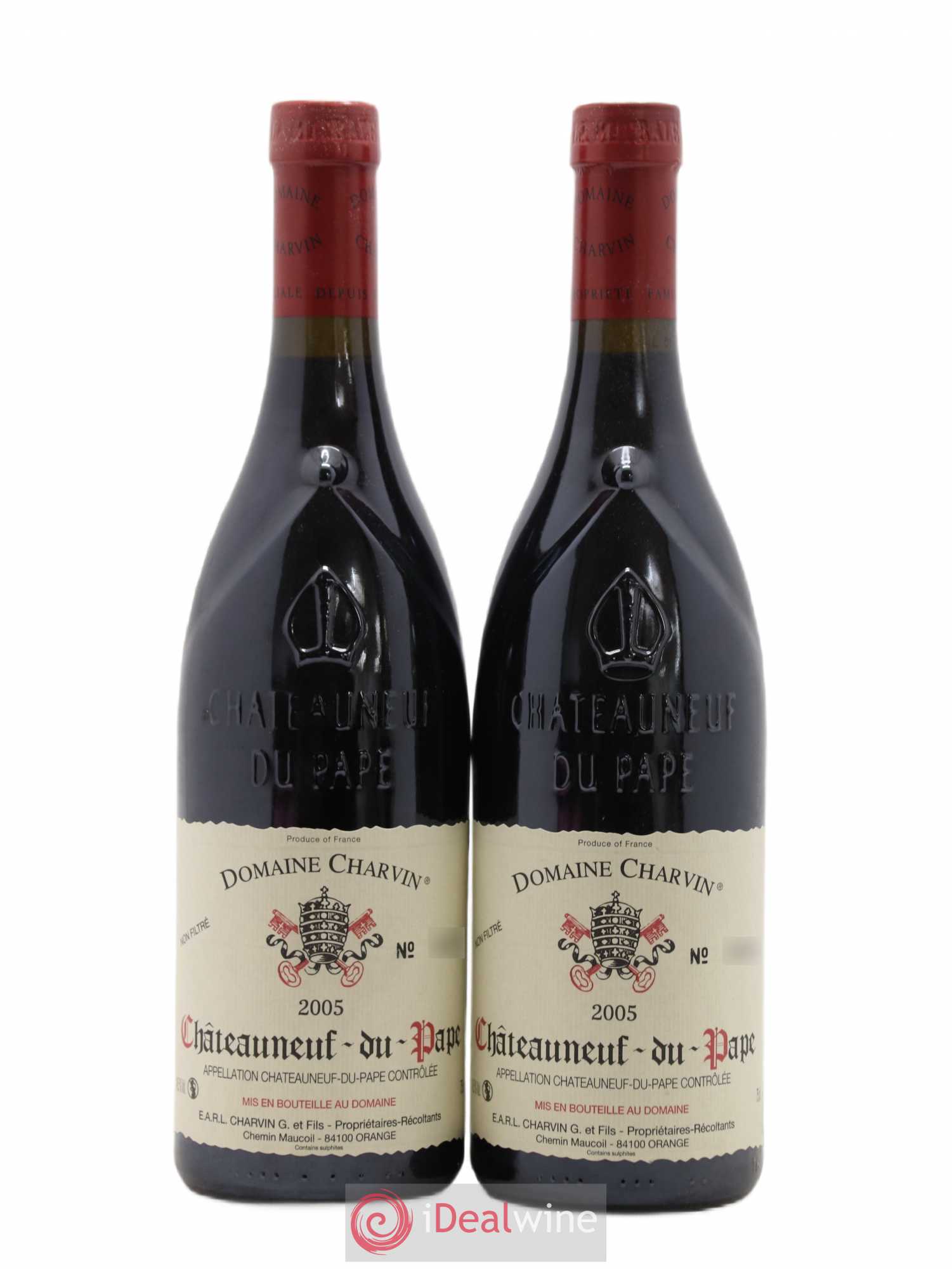 Châteauneuf-du-Pape Charvin (Domaine) 2005 - Lot de 2 bouteilles - 0