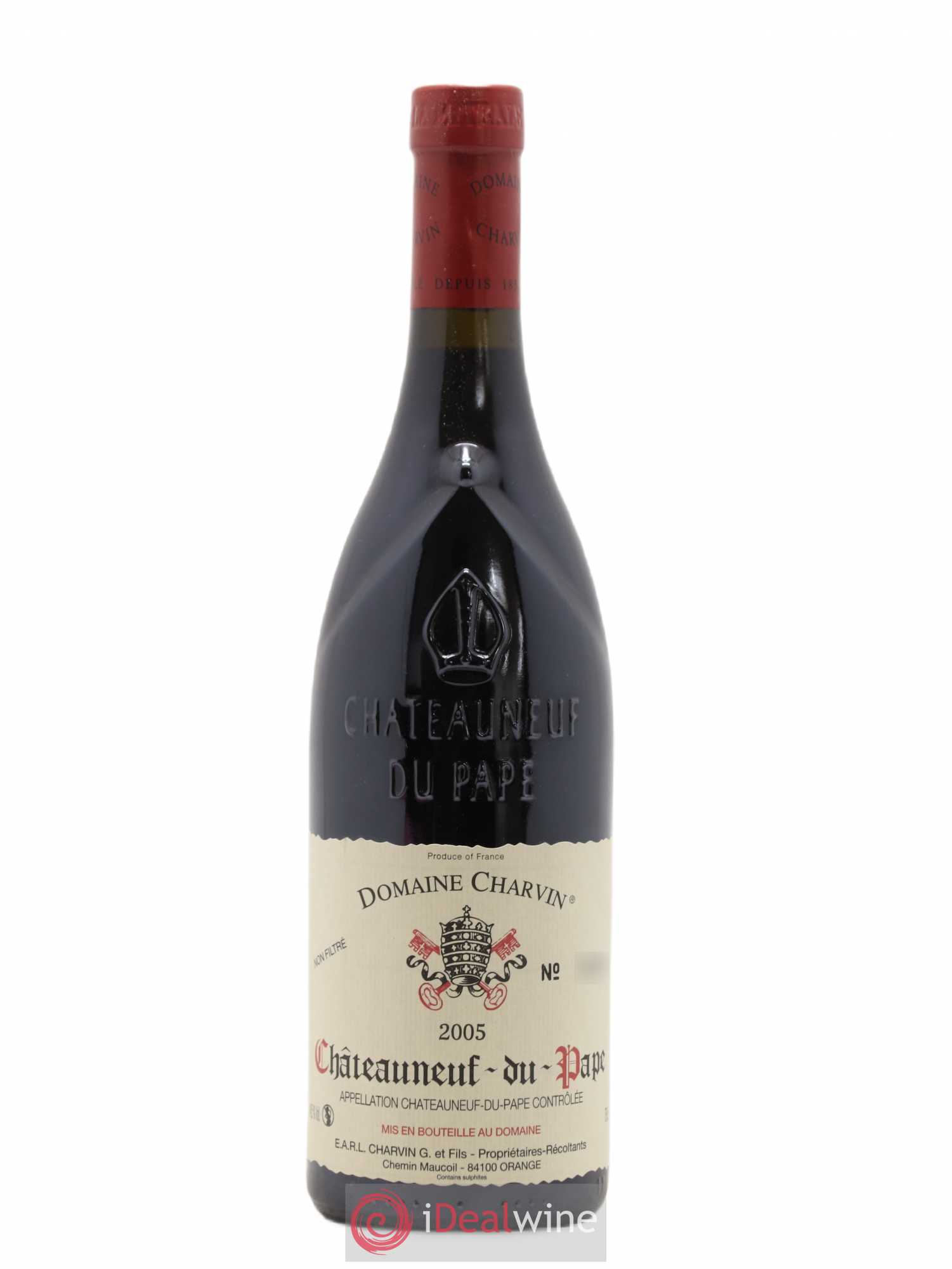 Châteauneuf-du-Pape Charvin (Domaine) 2005 - Lot de 1 bouteille - 0