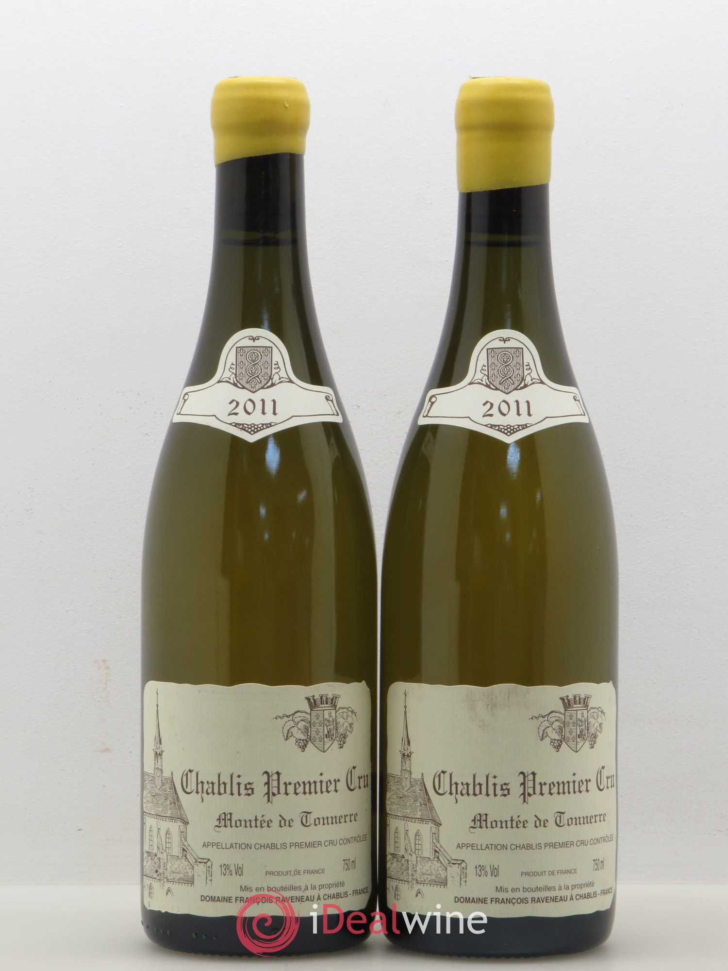 Chablis 1er Cru Montée de Tonnerre Raveneau (Domaine) 2011 - Lot de 2 bouteilles - 0