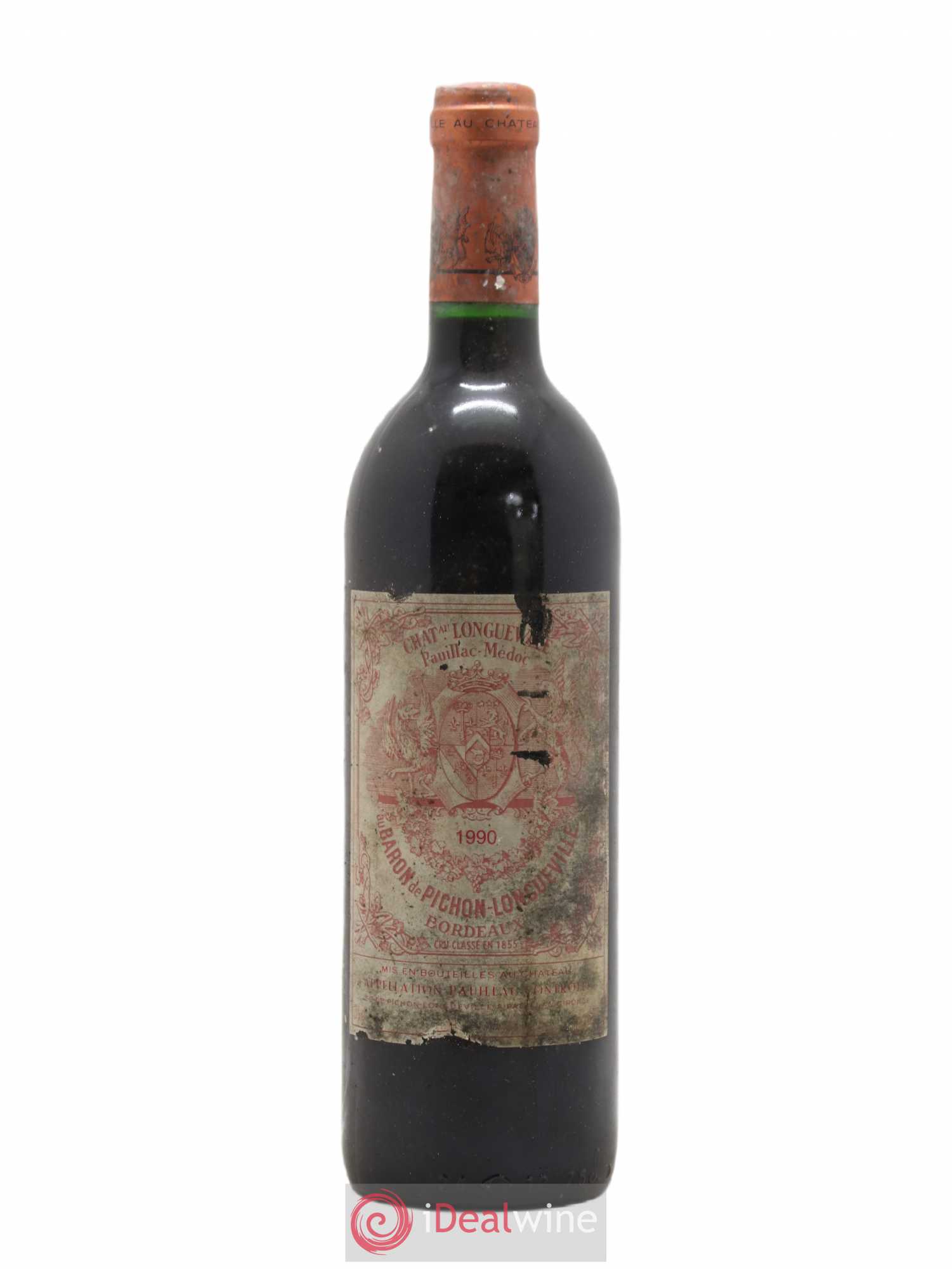 Pichon Longueville Baron 2ème Grand Cru Classé 1990 - Lot de 1 bouteille - 0