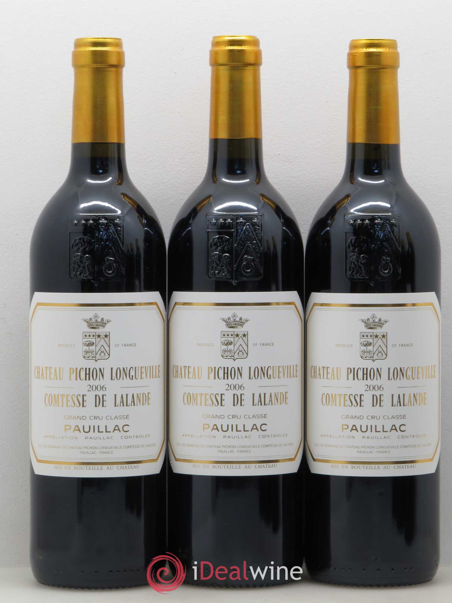 Château Pichon Longueville Comtesse de Lalande 2ème Grand Cru Classé 2006 - Lot de 6 bouteilles - 1