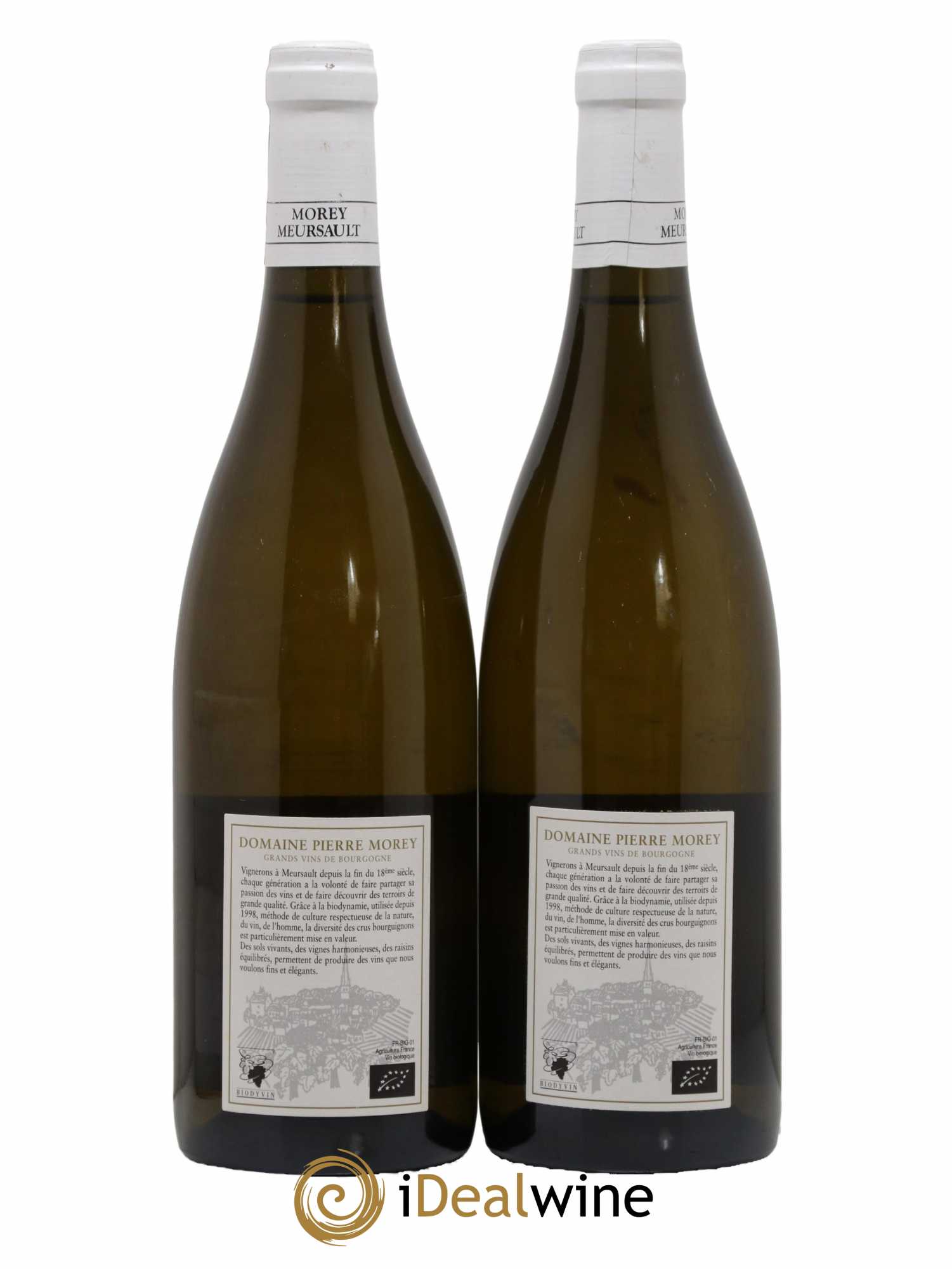 Meursault 1er Cru Perrières Pierre Morey (Domaine) 2017 - Lot de 2 bouteilles - 1