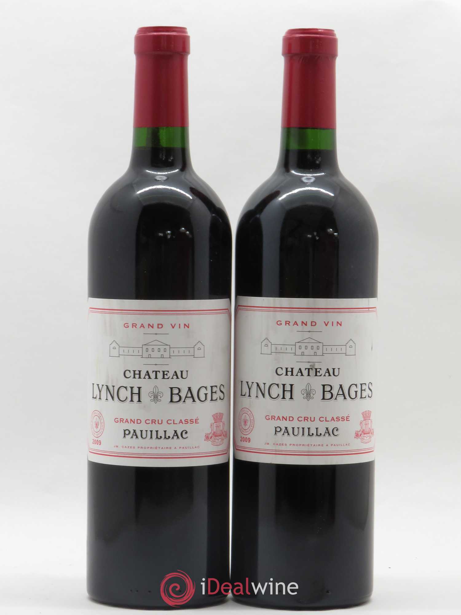 Château Lynch Bages 5ème Grand Cru Classé 2009 - Lot de 2 bouteilles - 0