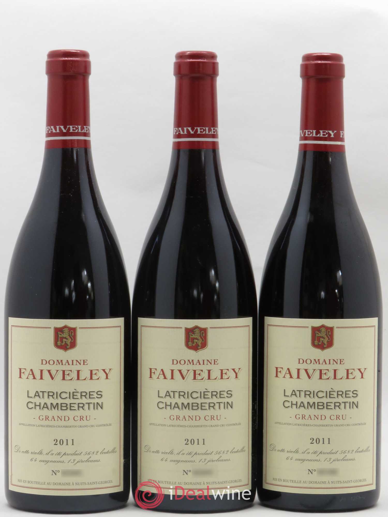 Latricières-Chambertin Grand Cru Faiveley 2011 - Lot de 6 bouteilles - 2