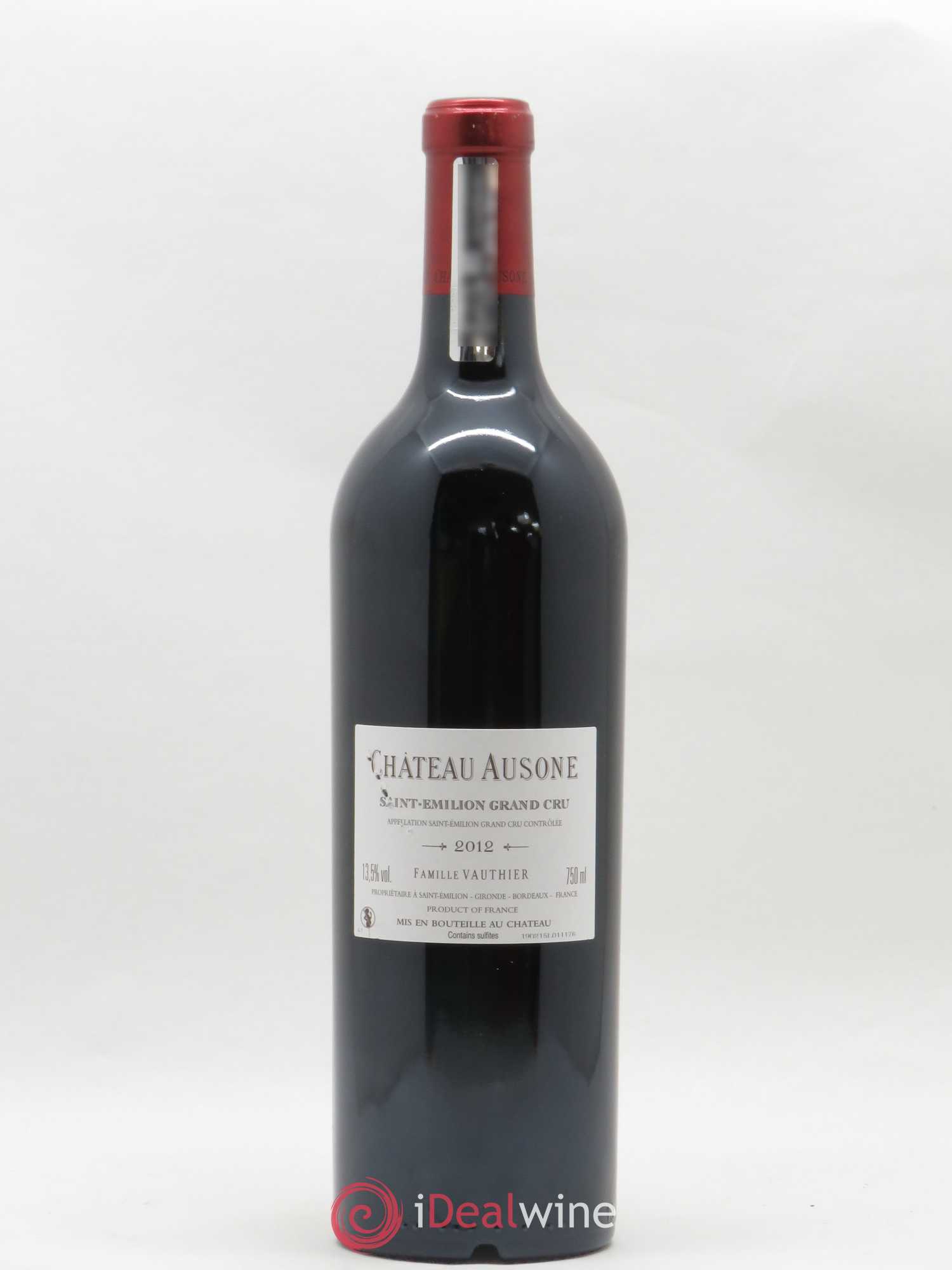 Château Ausone 1er Grand Cru Classé A 2012 - Lot de 1 bouteille - 1