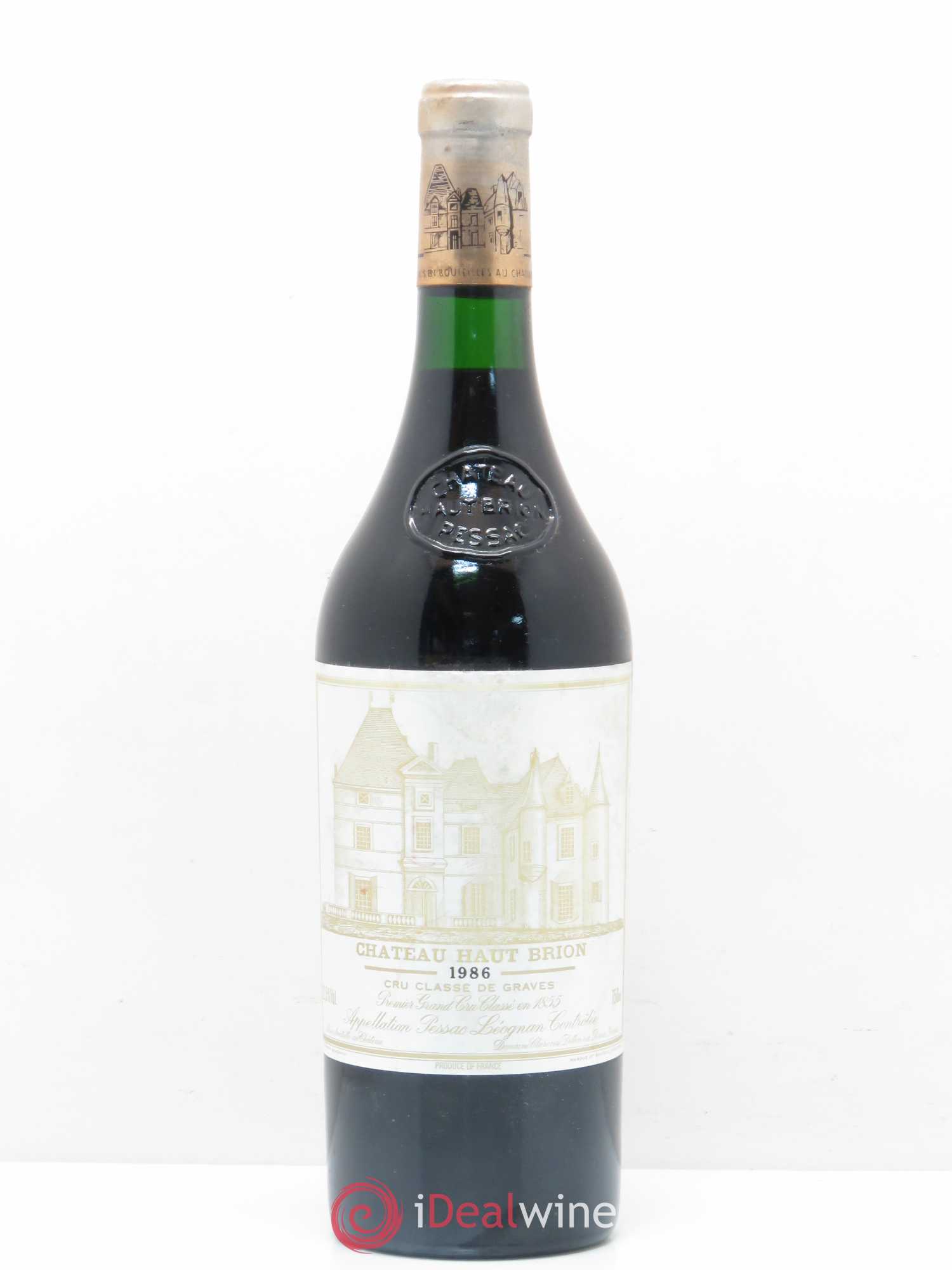 Château Haut Brion 1er Grand Cru Classé 1986 - Lot de 1 bouteille - 0