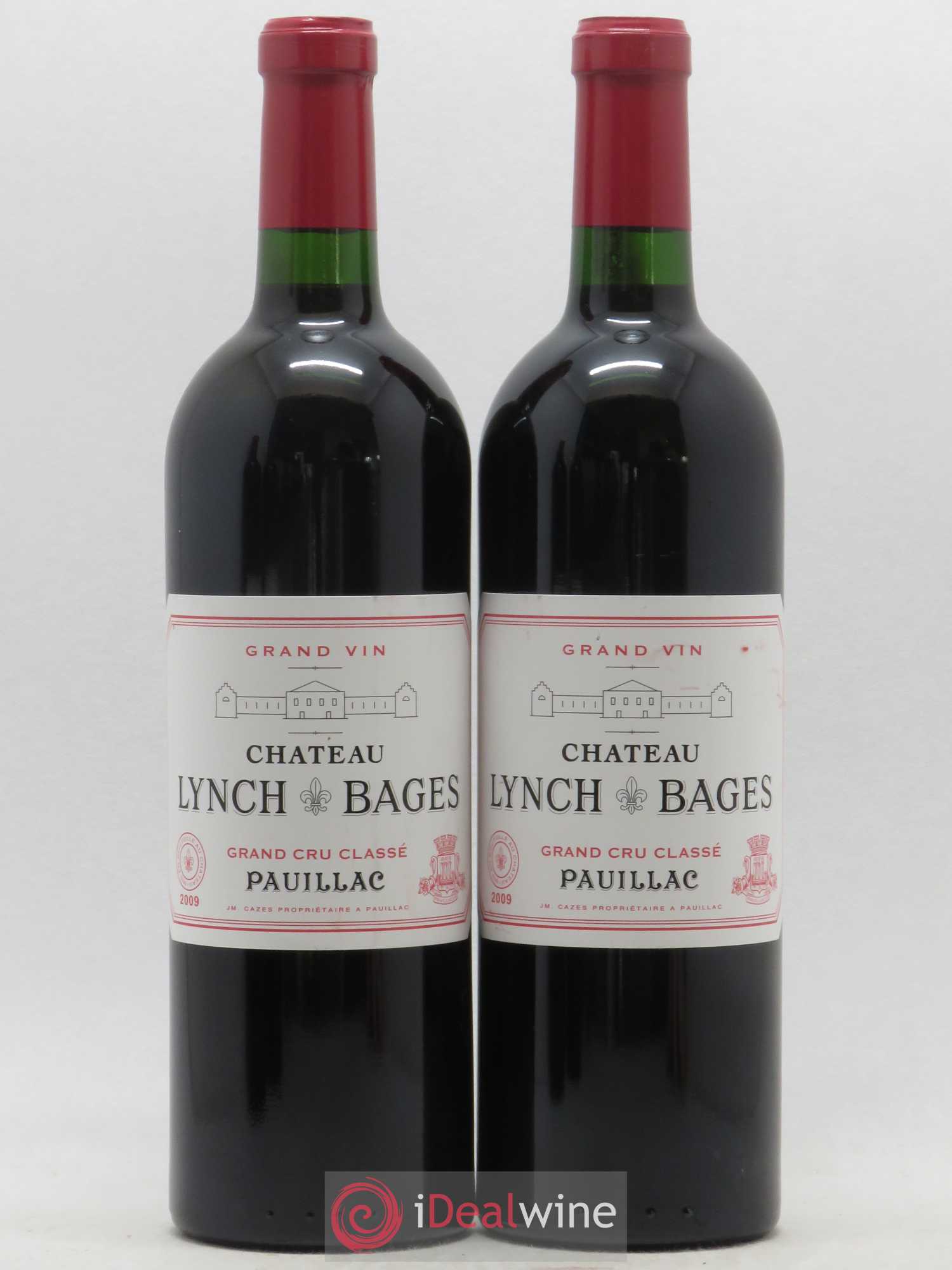 Château Lynch Bages 5ème Grand Cru Classé 2009 - Lot de 2 bouteilles - 0
