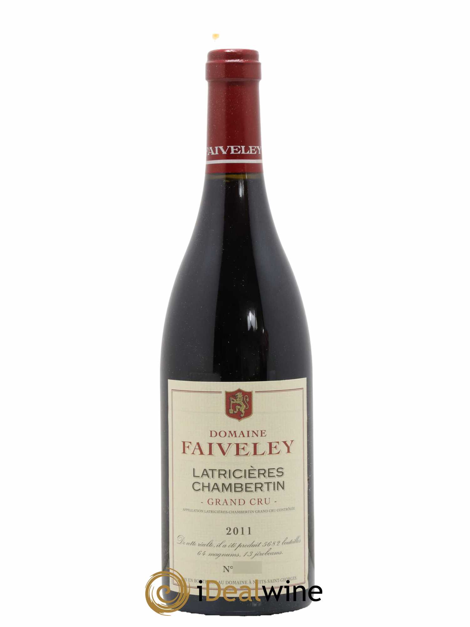 Latricières-Chambertin Grand Cru Faiveley 2011 - Lot de 1 bouteille - 0