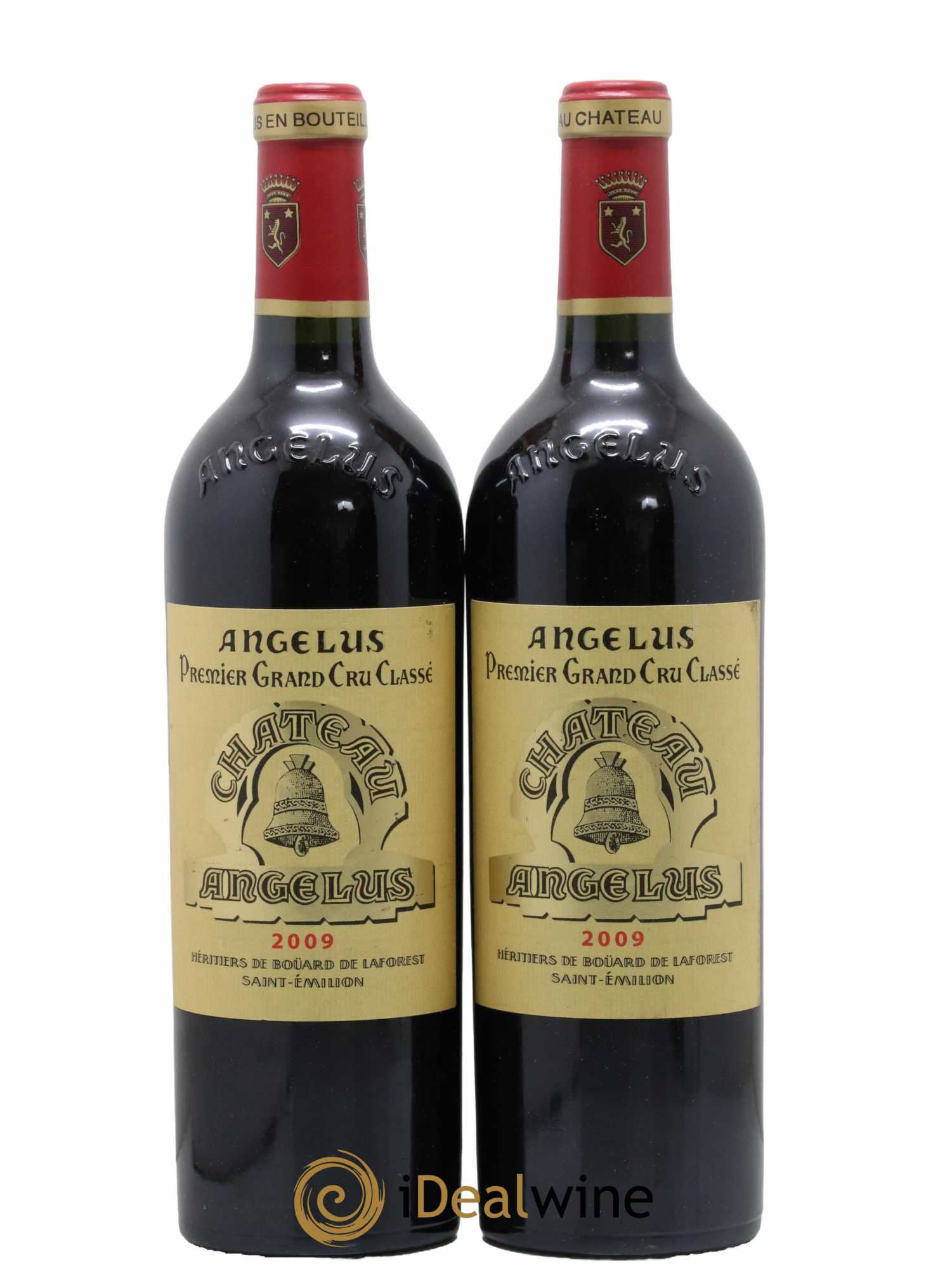 Château Angélus 1er Grand Cru Classé A 2009 - Lot de 2 bouteilles - 0