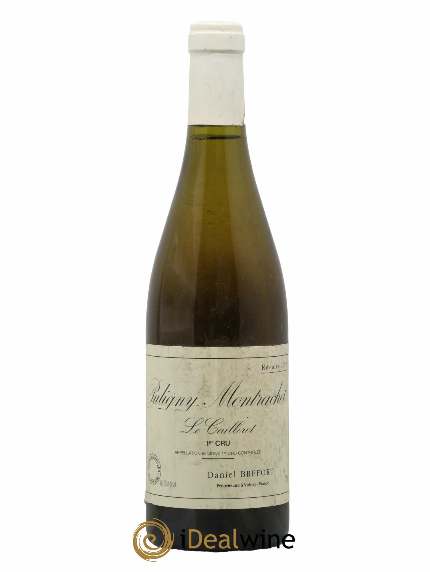 Puligny-Montrachet 1er Cru Le Cailleret Domaine Brefort 1997 - Lot de 1 bouteille - 0