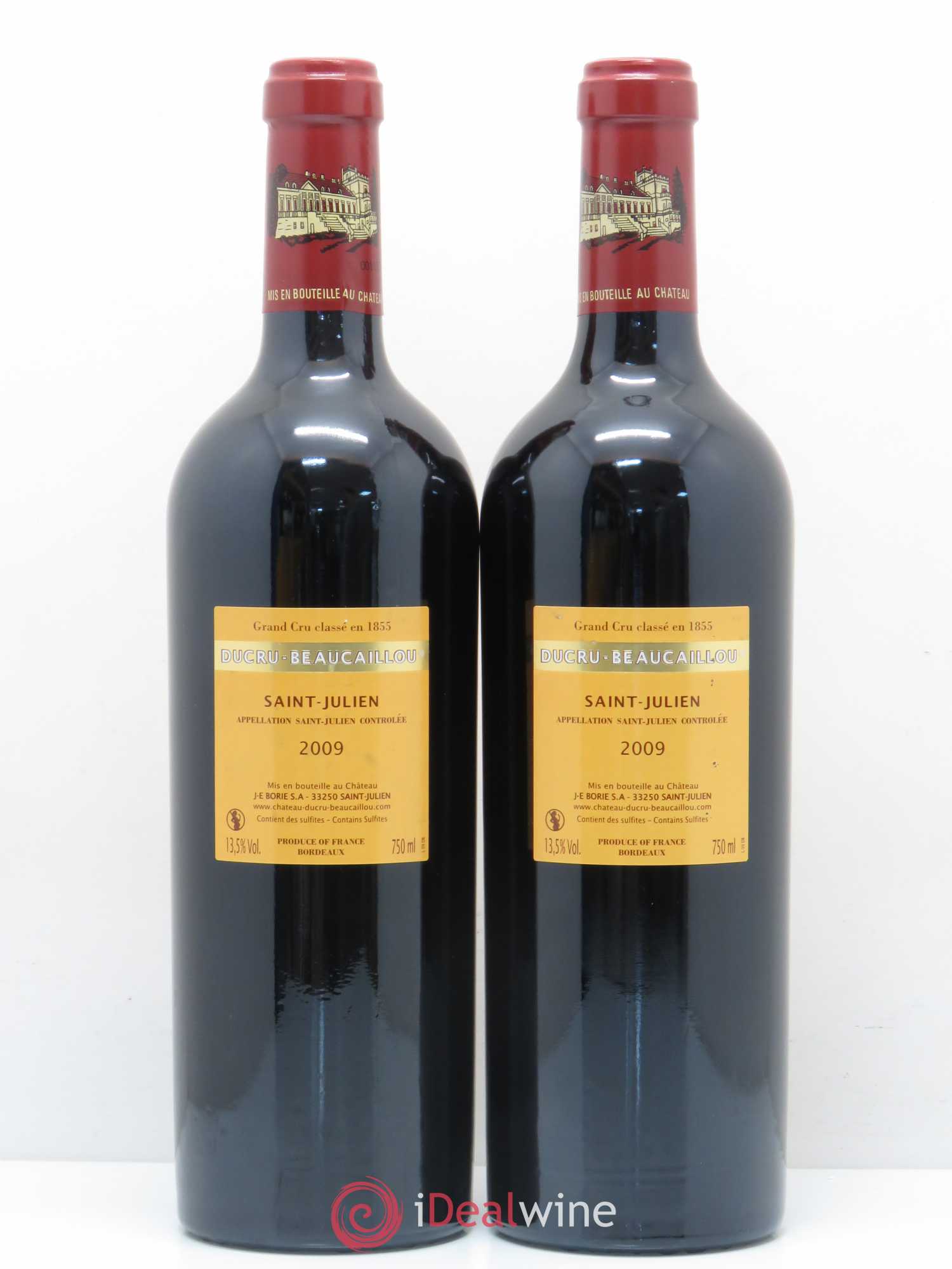 Château Ducru Beaucaillou 2ème Grand Cru Classé 2009 - Lot de 2 bouteilles - 1