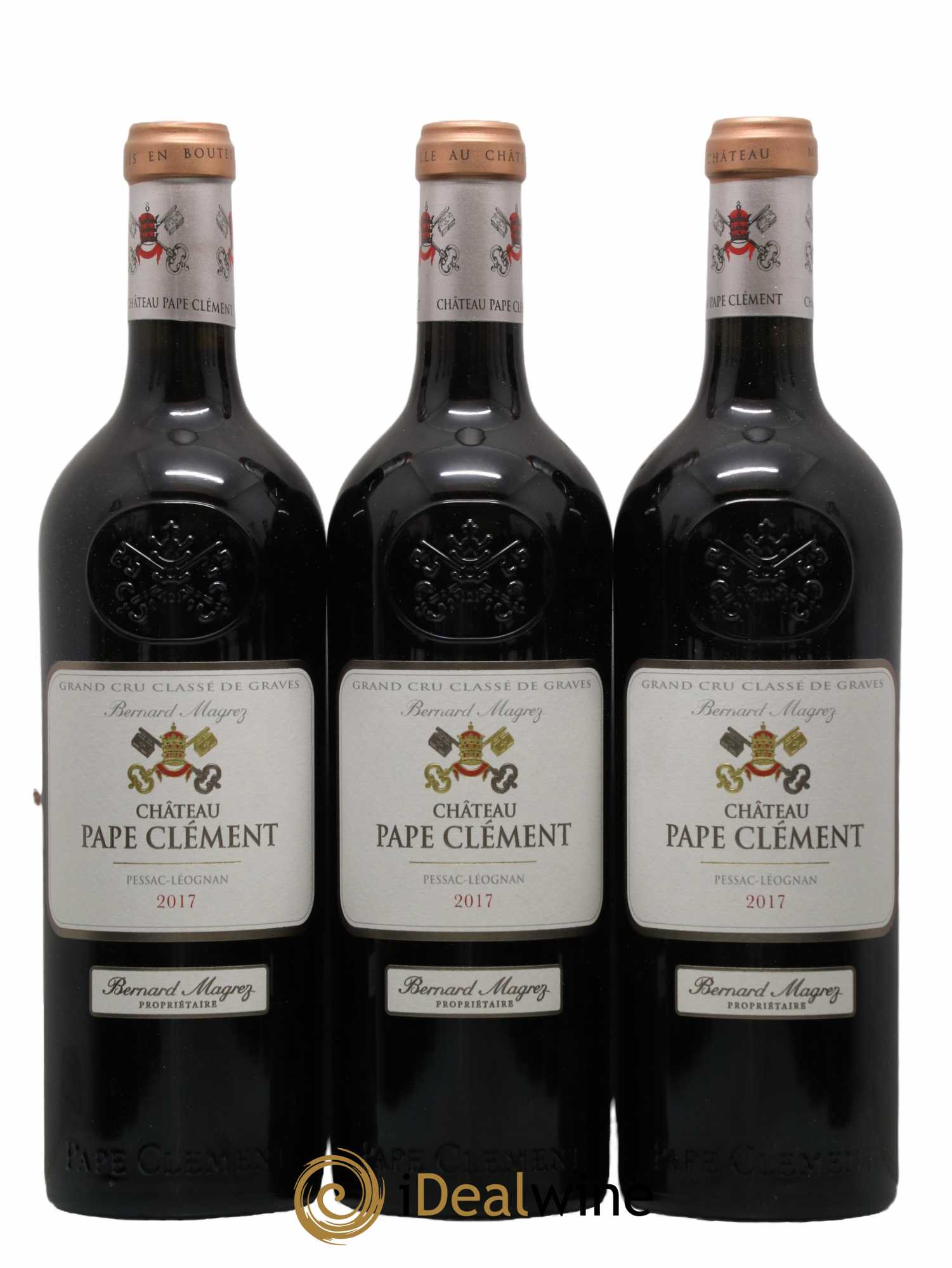 Château Pape Clément Cru Classé de Graves 2017 - Lot de 12 bouteilles - 1