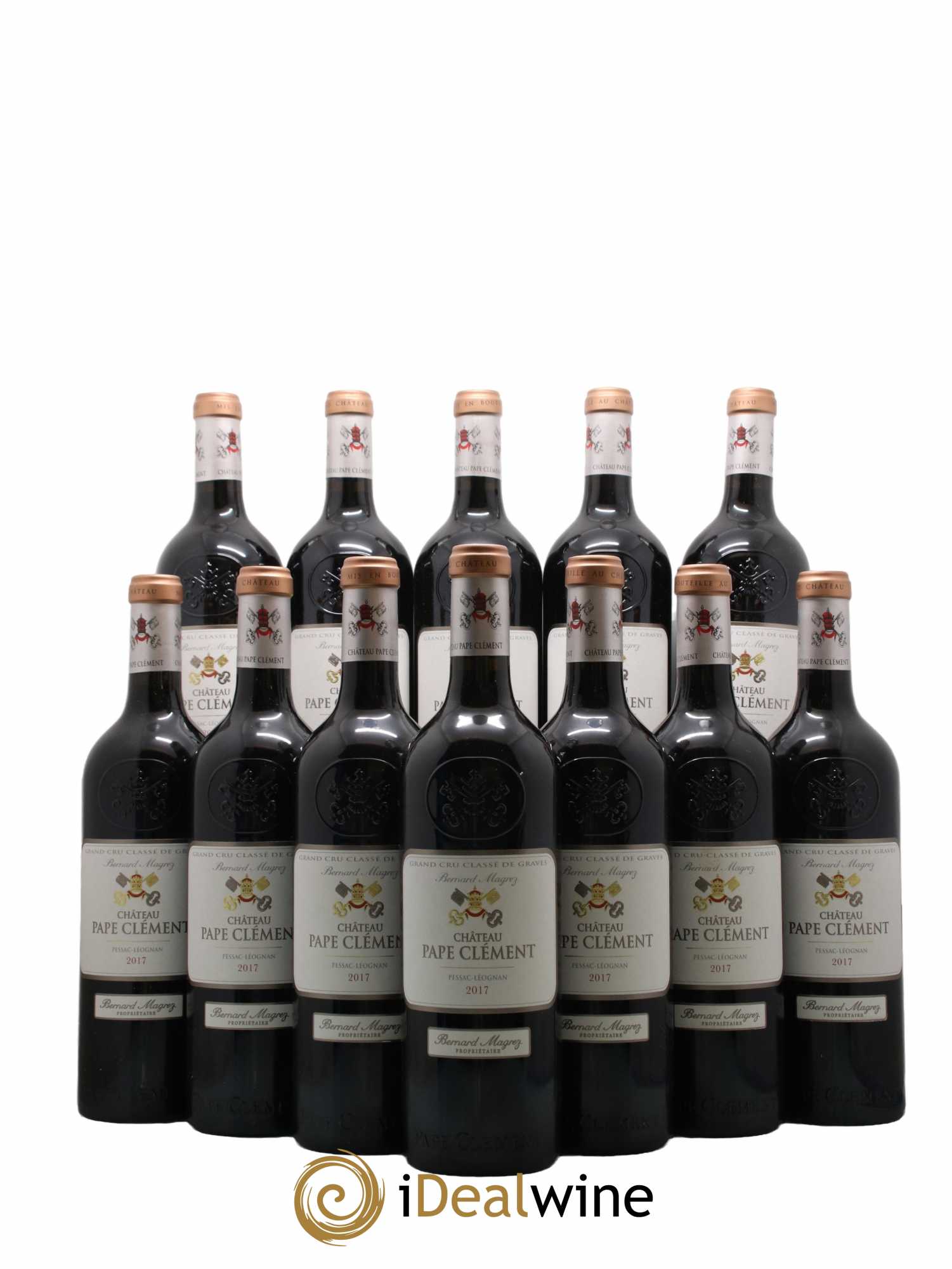 Château Pape Clément Cru Classé de Graves 2017 - Lot de 12 bouteilles - 0