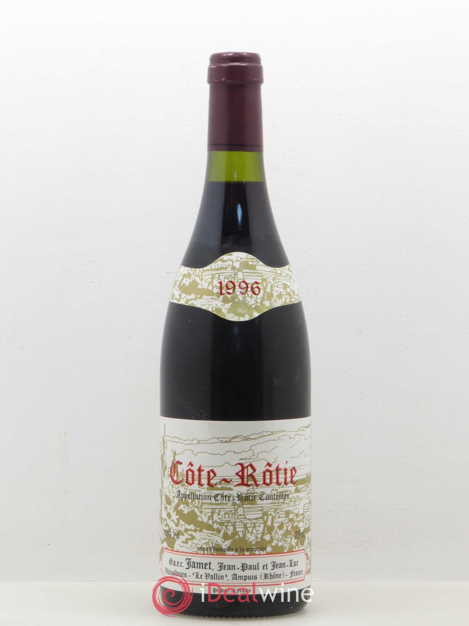 Côte-Rôtie Jamet (Domaine) 1996 - Lot de 1 bouteille - 0