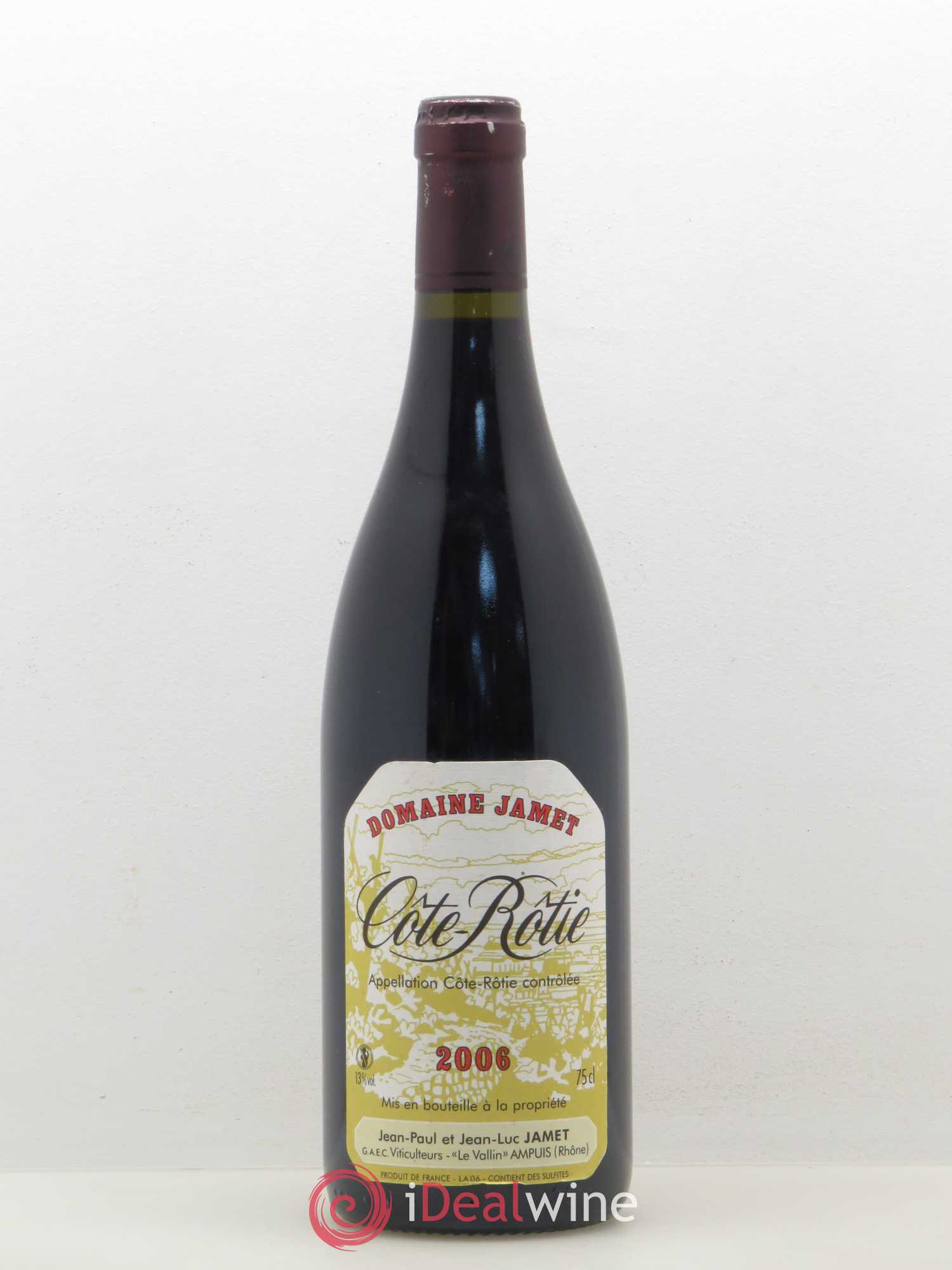 Côte-Rôtie Jamet (Domaine) 2006 - Lot de 1 bouteille - 0