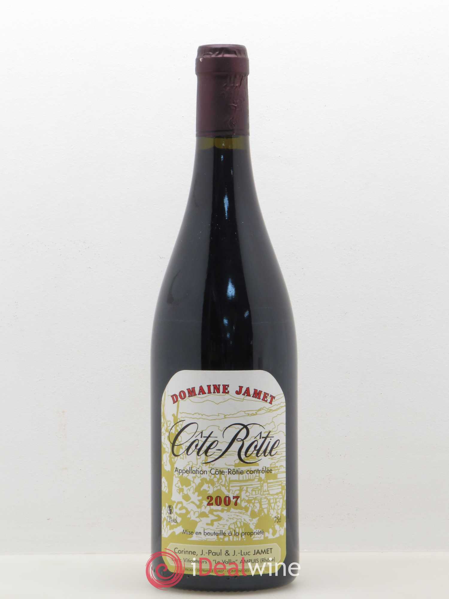 Côte-Rôtie Jamet (Domaine) 2007 - Lot de 1 bouteille - 0