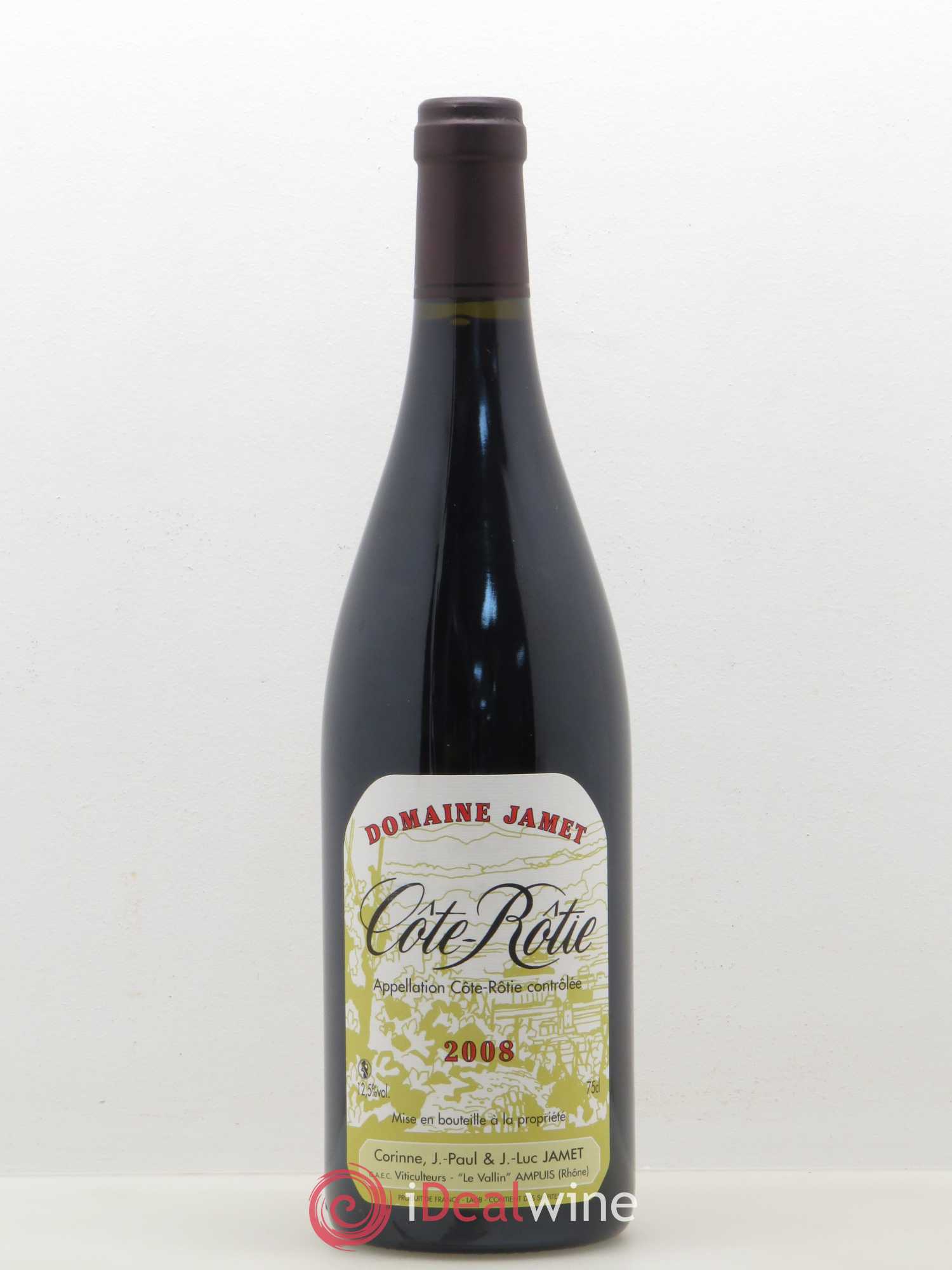 Côte-Rôtie Jamet (Domaine) 2008 - Lot de 1 bouteille - 0
