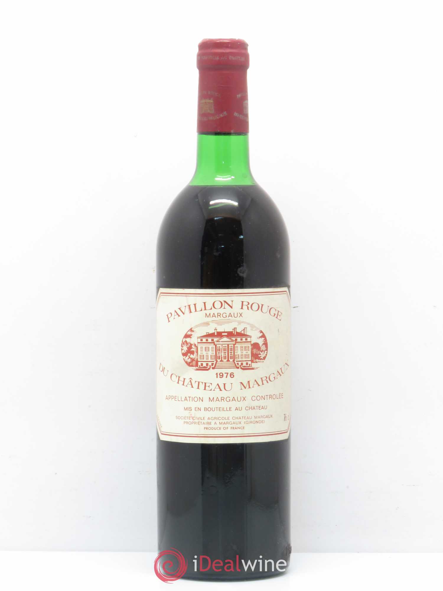 Pavillon Rouge du Château Margaux Second Vin 1976 - Lot de 1 bouteille - 0