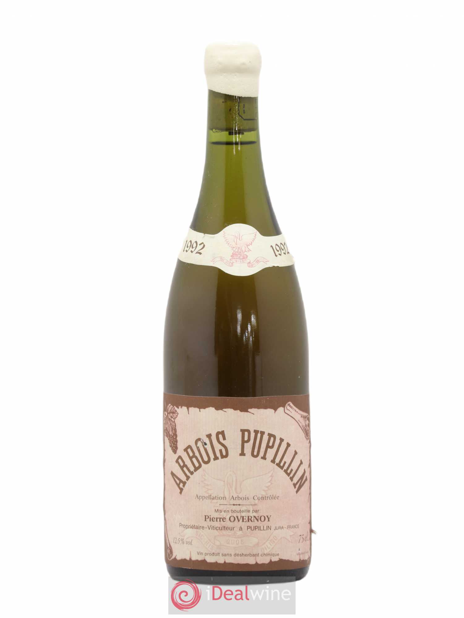 Arbois-Pupillin Chardonnay (cire blanche) Overnoy-Houillon (Domaine) 1992 - Lot de 1 bouteille - 0