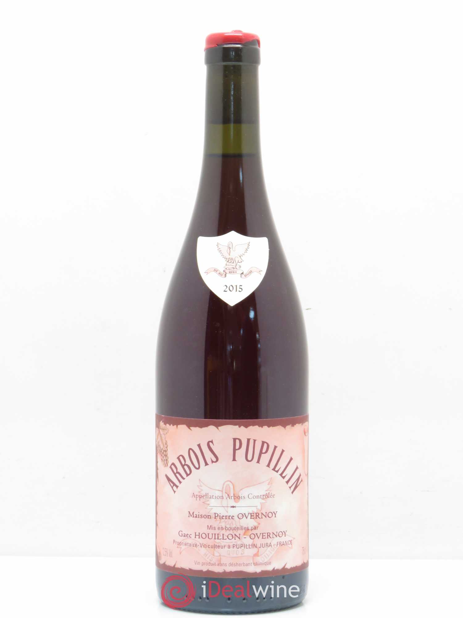 Arbois-Pupillin Poulsard (cire rouge) Overnoy-Houillon (Domaine) 2015 - Lot de 1 bouteille - 0