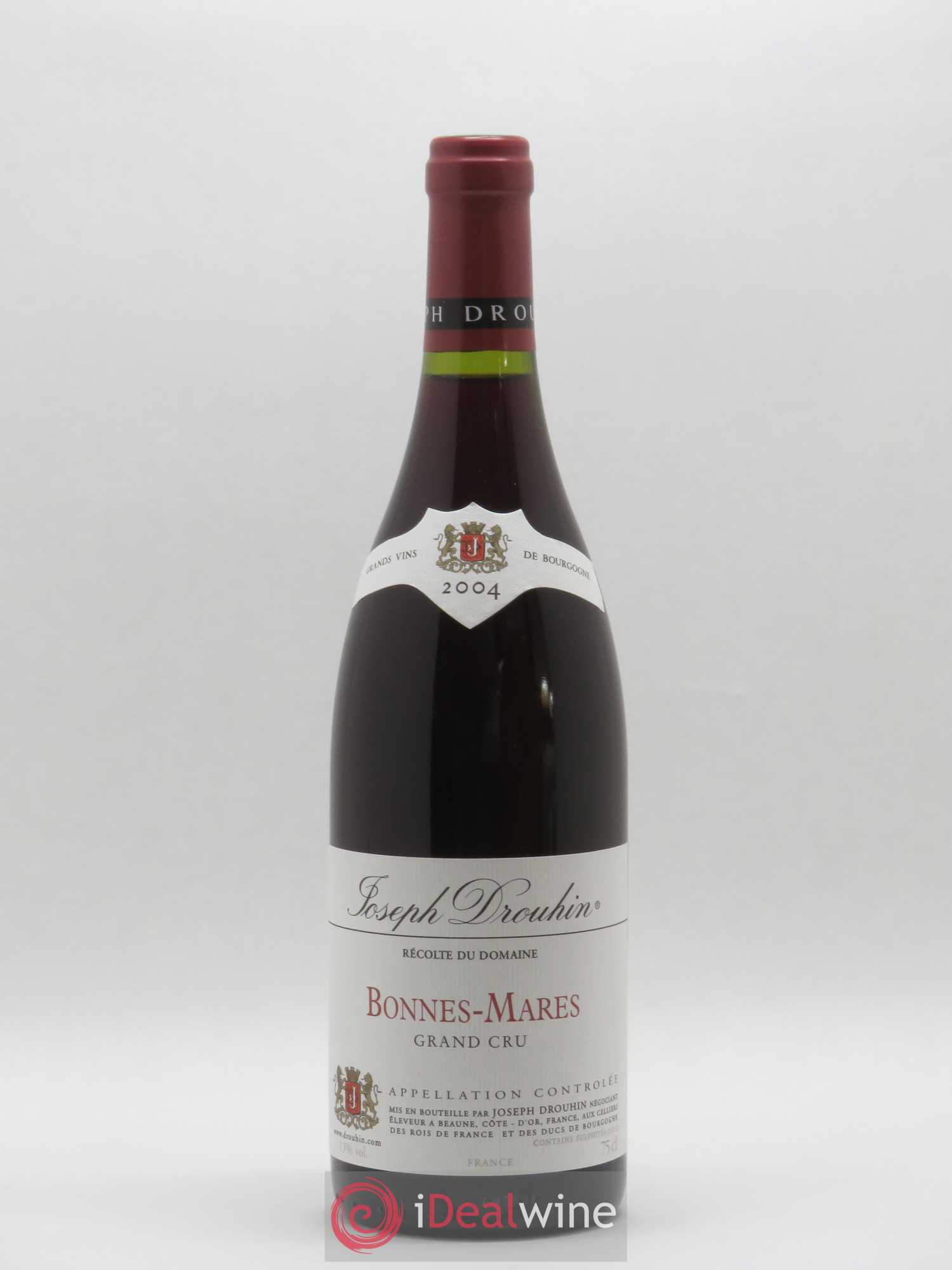 Bonnes-Mares Grand Cru Joseph Drouhin 2004 - Lot de 1 bouteille - 0