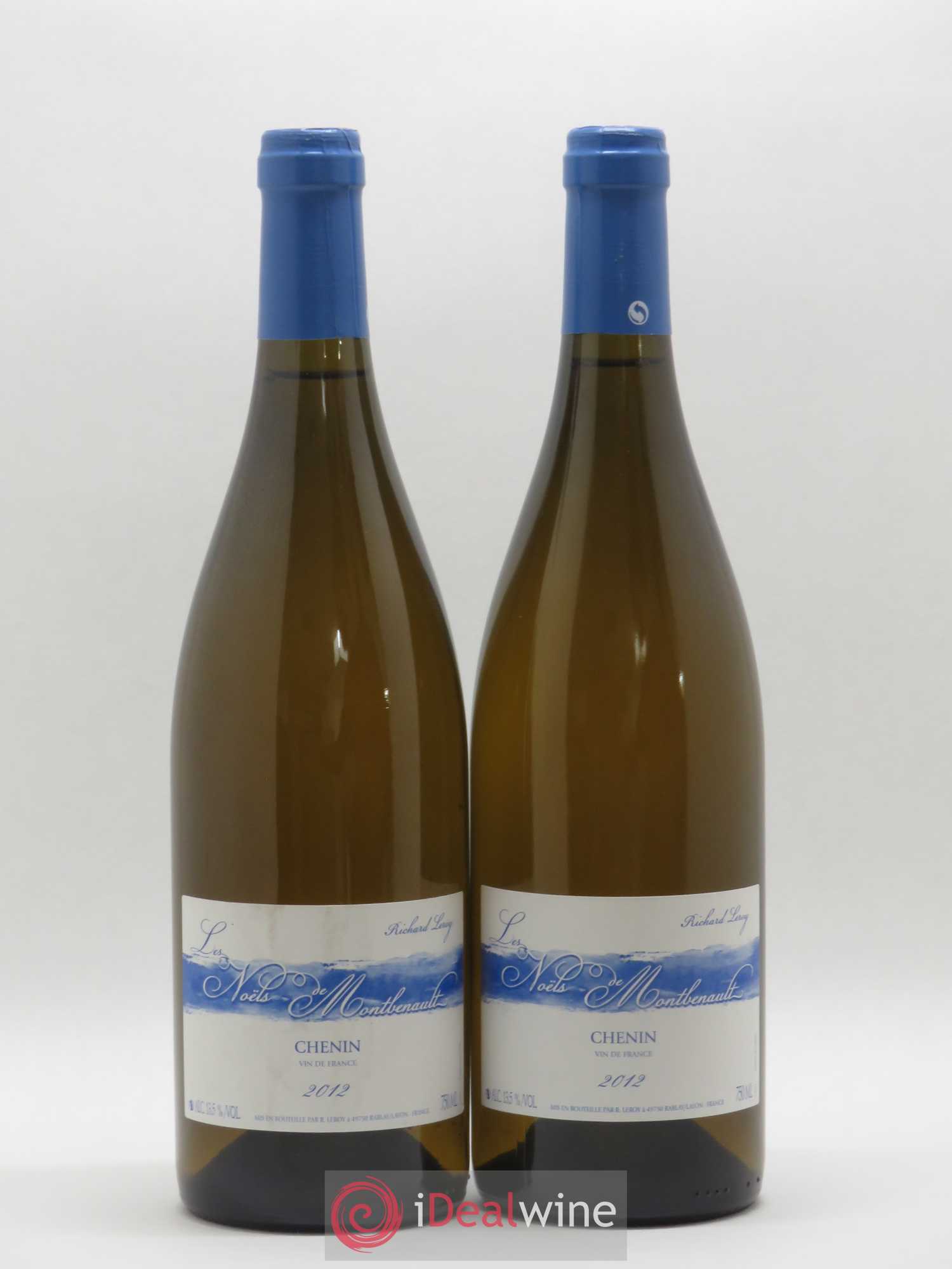 Vin de France Les Noëls de Montbenault Richard Leroy 2012 - Lot de 2 bouteilles - 0