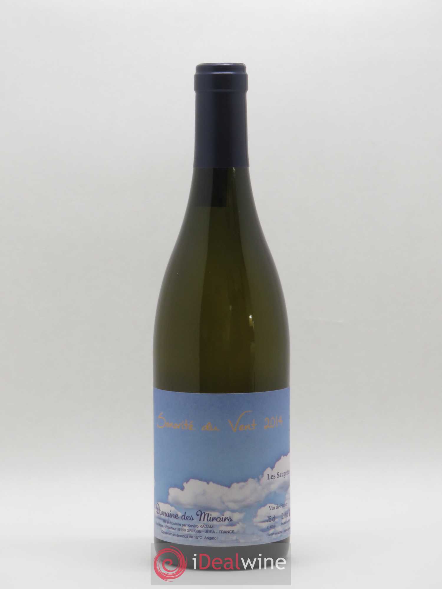 Vin de France Sonorité du vent Les saugettes Kenjiro Kagami - Domaine des Miroirs 2014 - Lot de 1 bouteille - 0
