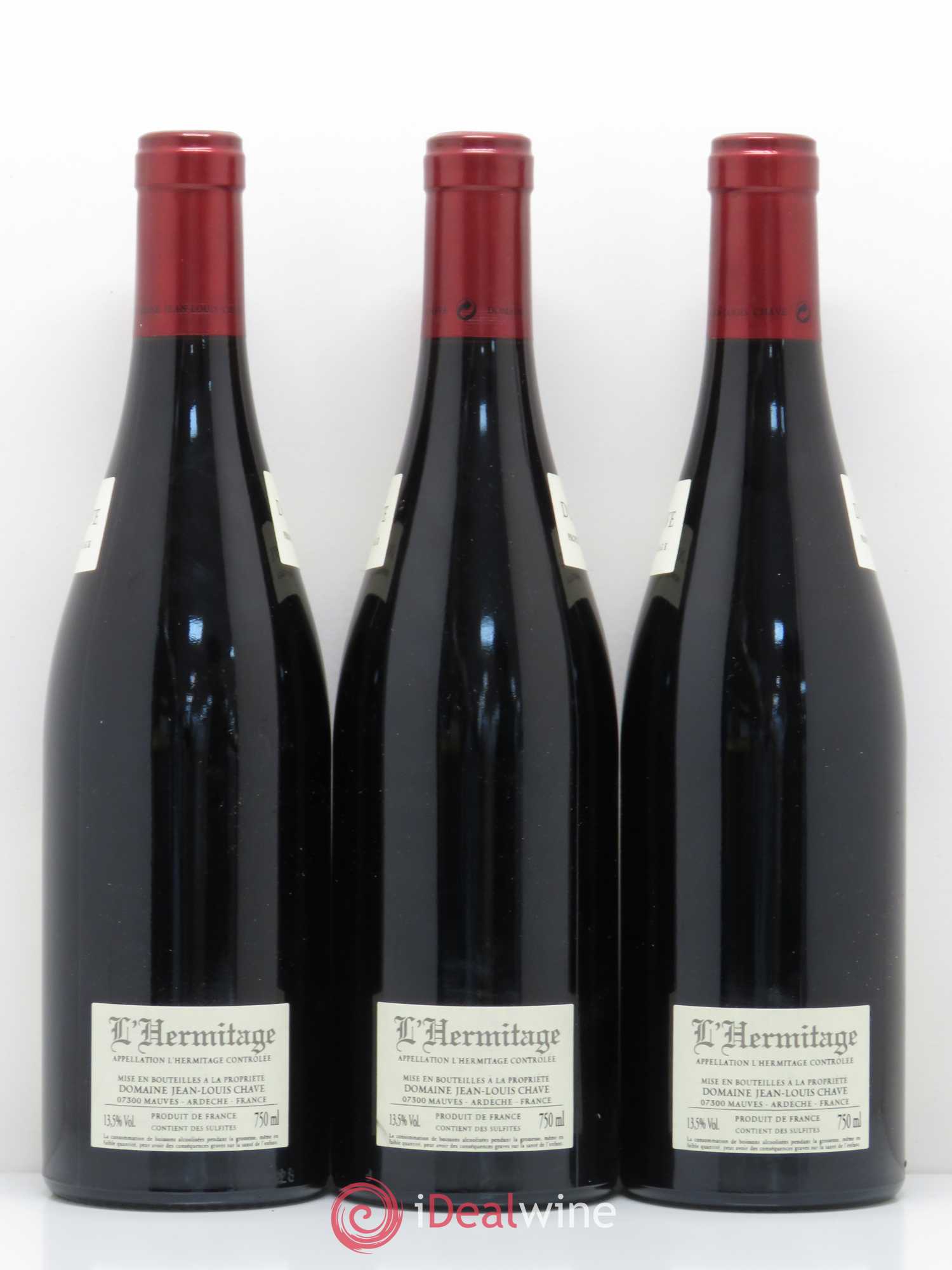 Hermitage Jean-Louis Chave 2014 - Lot de 3 bouteilles - 1