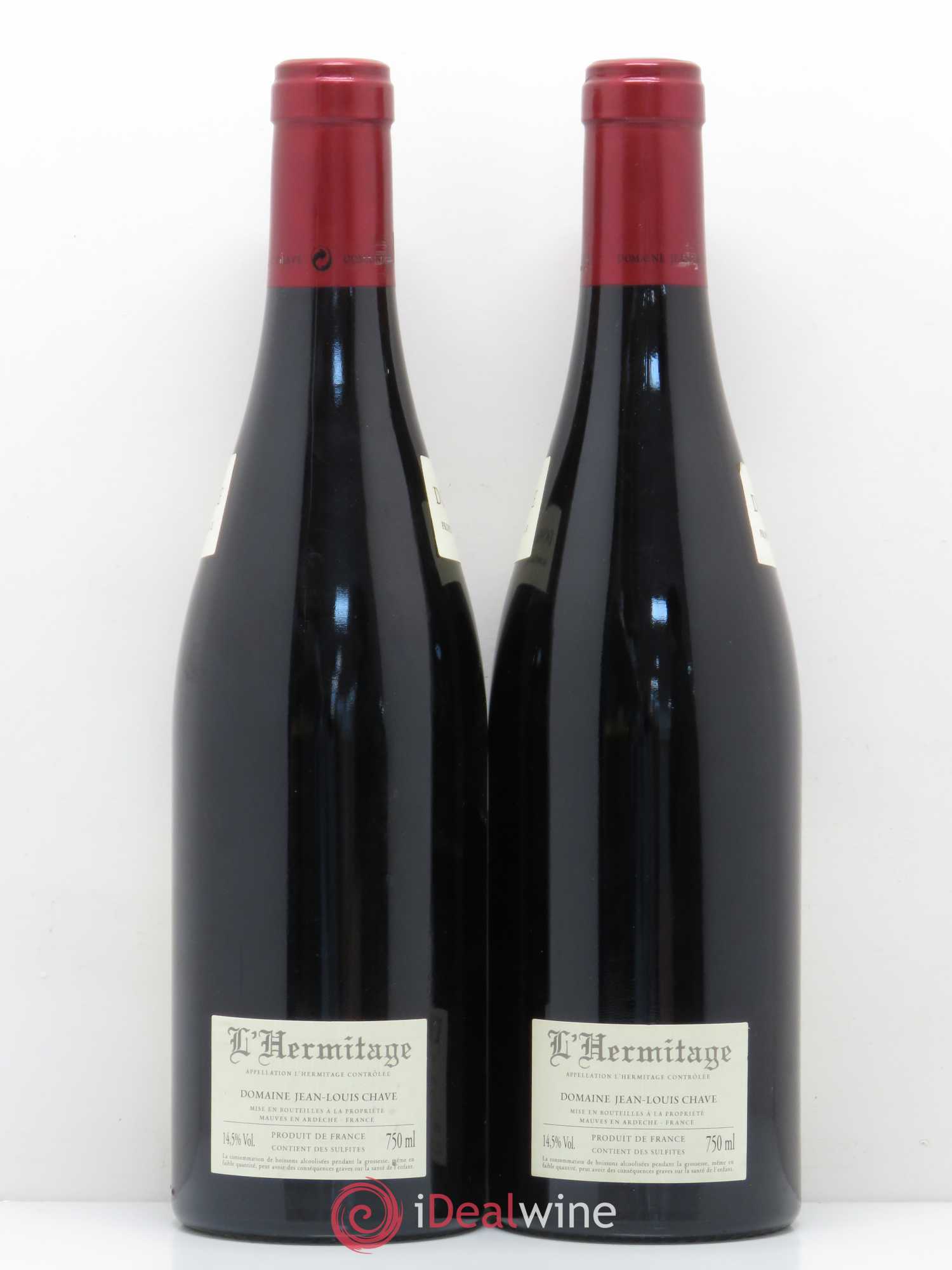Hermitage Jean-Louis Chave 2010 - Lot de 2 bouteilles - 1