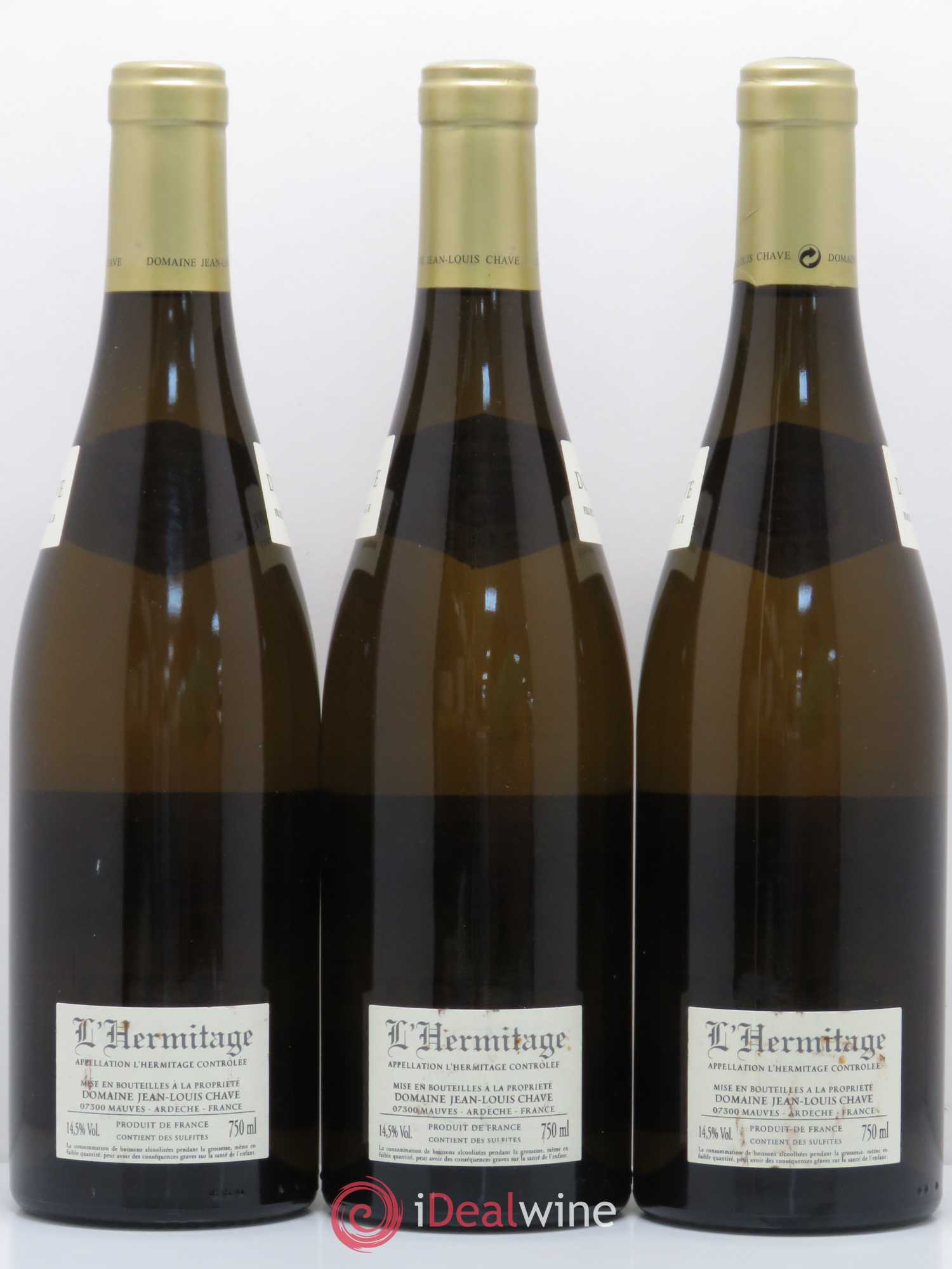Hermitage Jean-Louis Chave 2013 - Lot de 3 bouteilles - 1