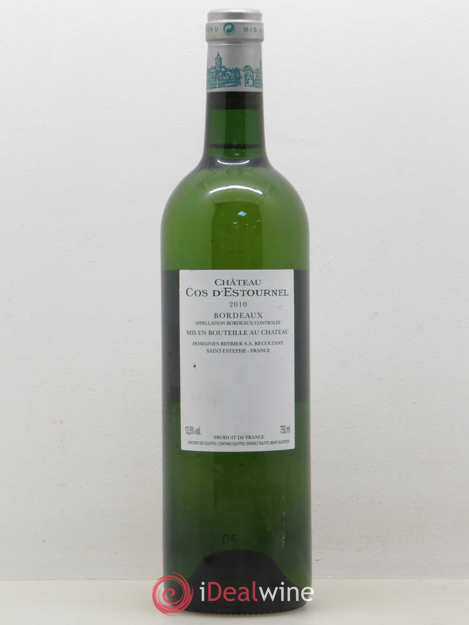 Cos d'Estournel (sans prix de réserve) 2010 - Lot de 1 bouteille - 1