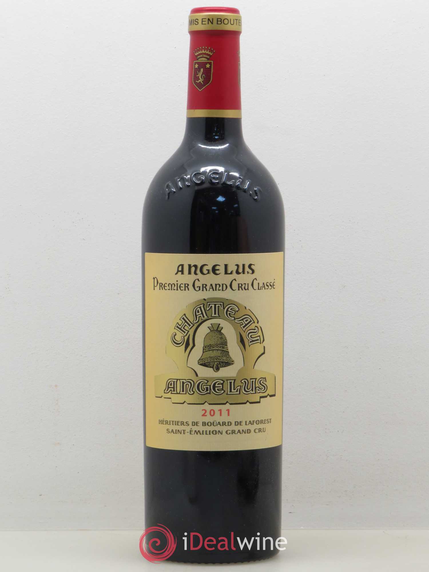 Château Angélus 1er Grand Cru Classé A 2011 - Lot de 1 bouteille - 0