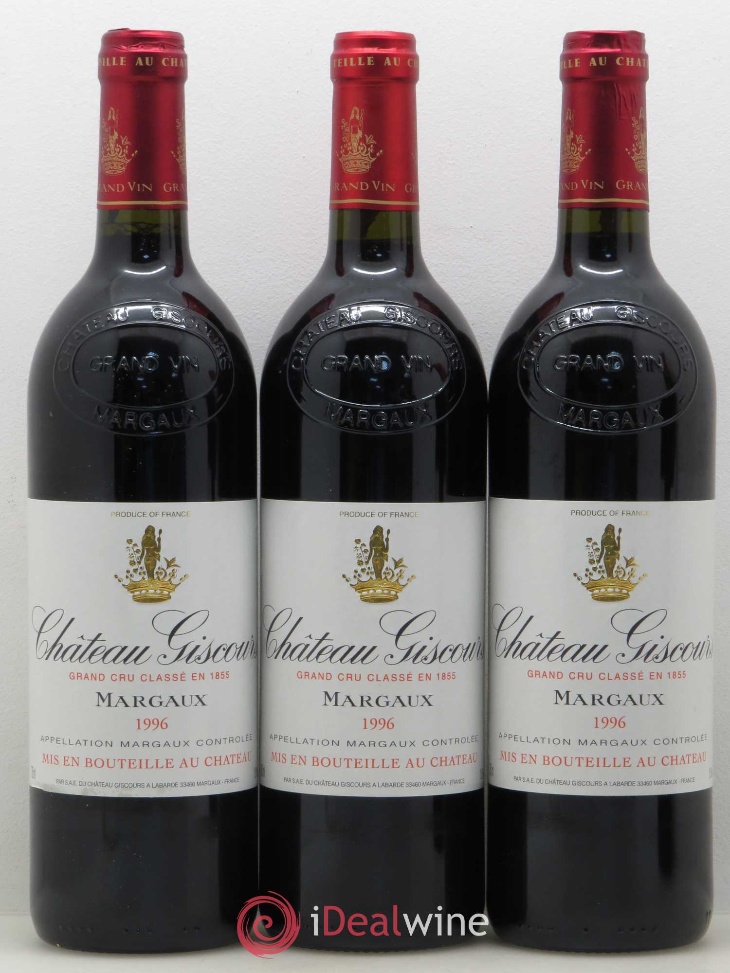 Château Giscours 3ème Grand Cru Classé 1996 - Lot de 12 bouteilles - 2