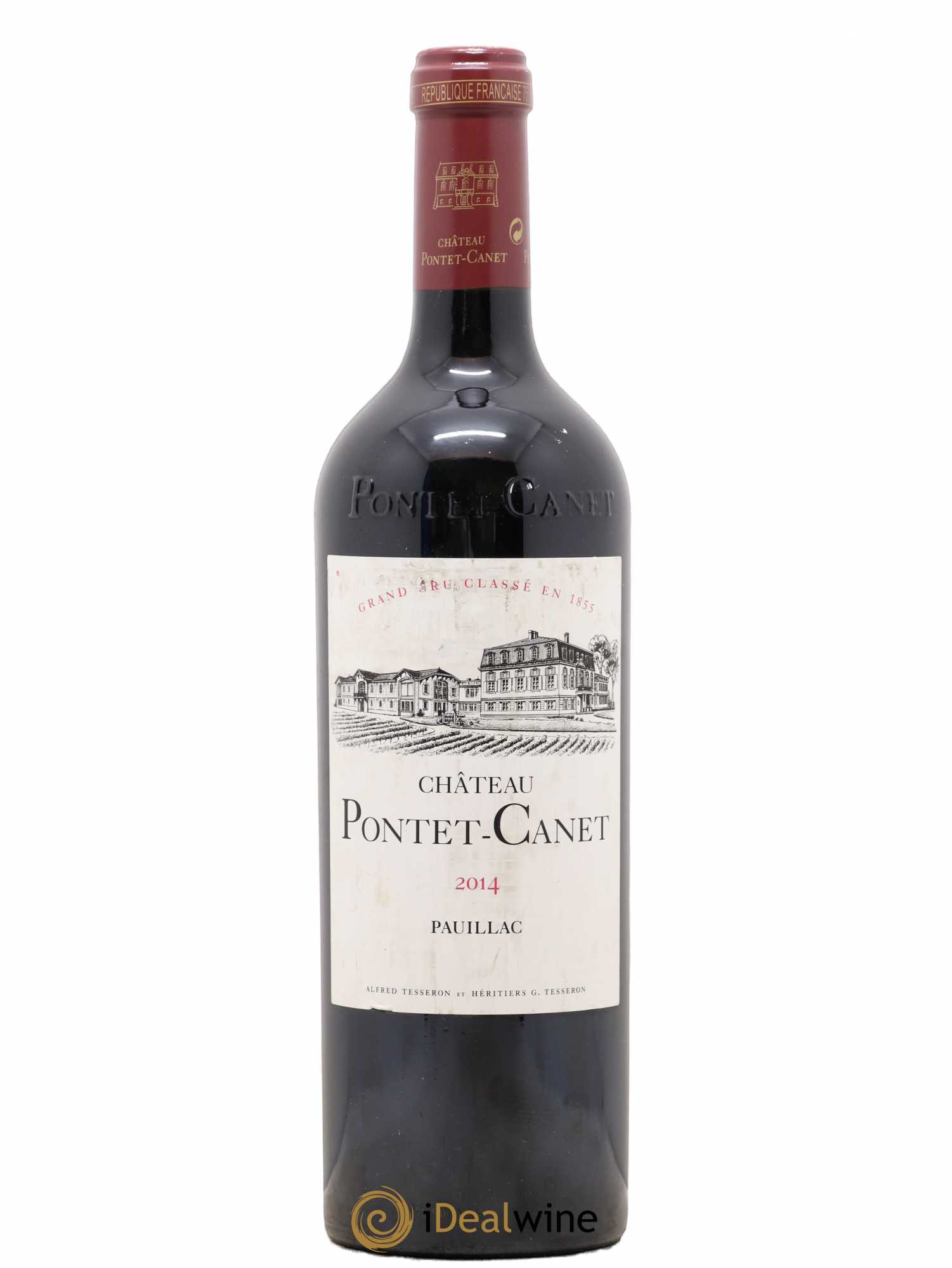 Château Pontet Canet 5ème Grand Cru Classé 2014 - Lot de 1 bouteille - 0
