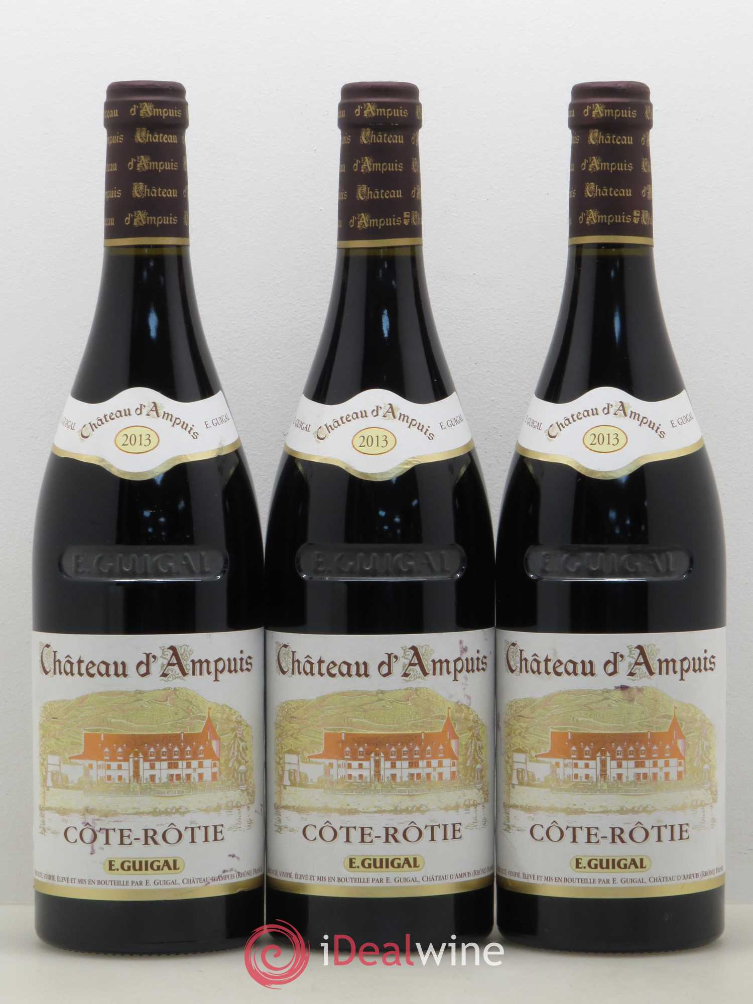 Côte-Rôtie Château d'Ampuis Guigal 2013 - Lot de 3 bouteilles - 0
