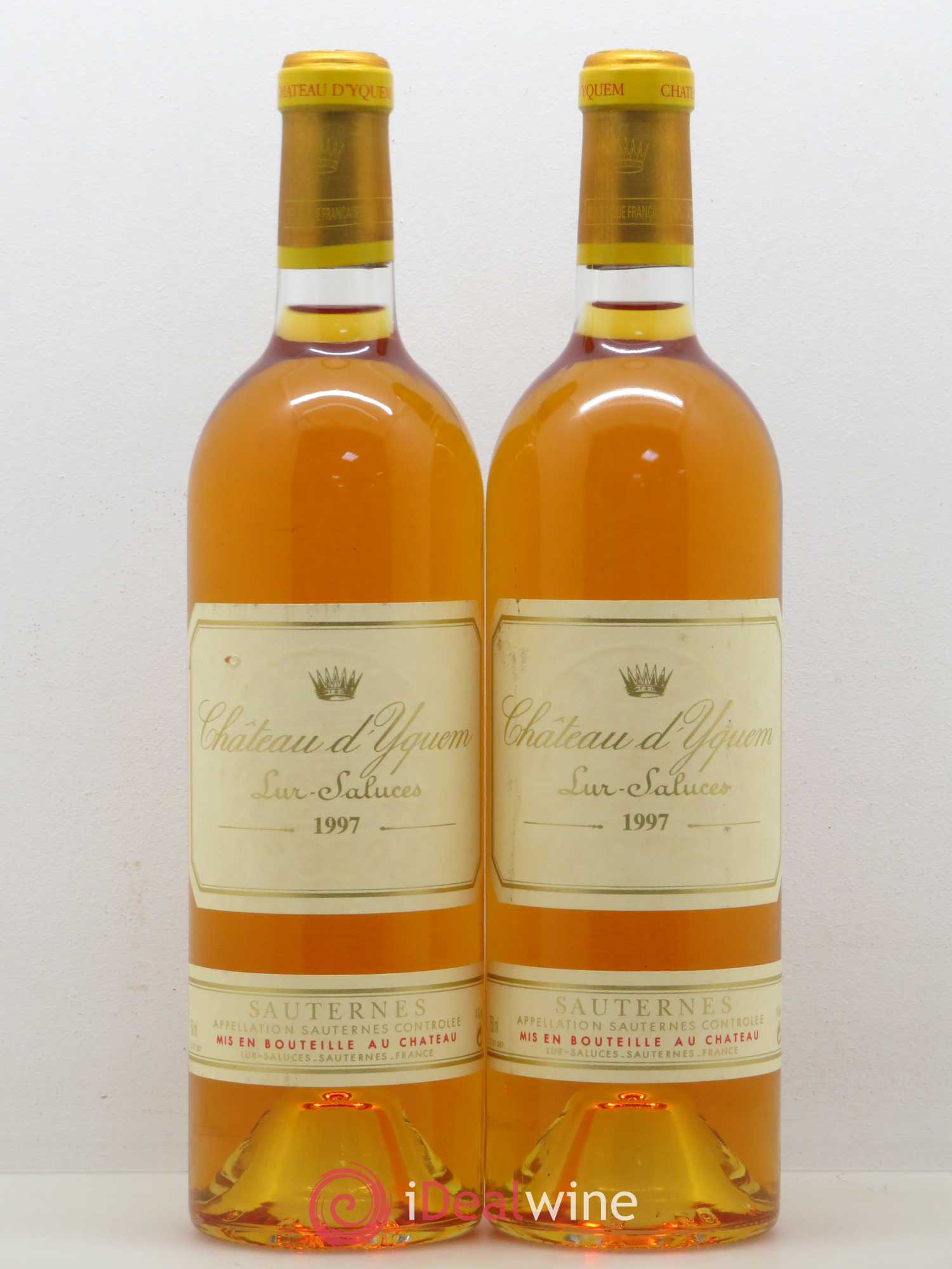 Château d' Yquem 1er Cru Classé Supérieur 1997 - Lotto di 2 bottiglie - 0