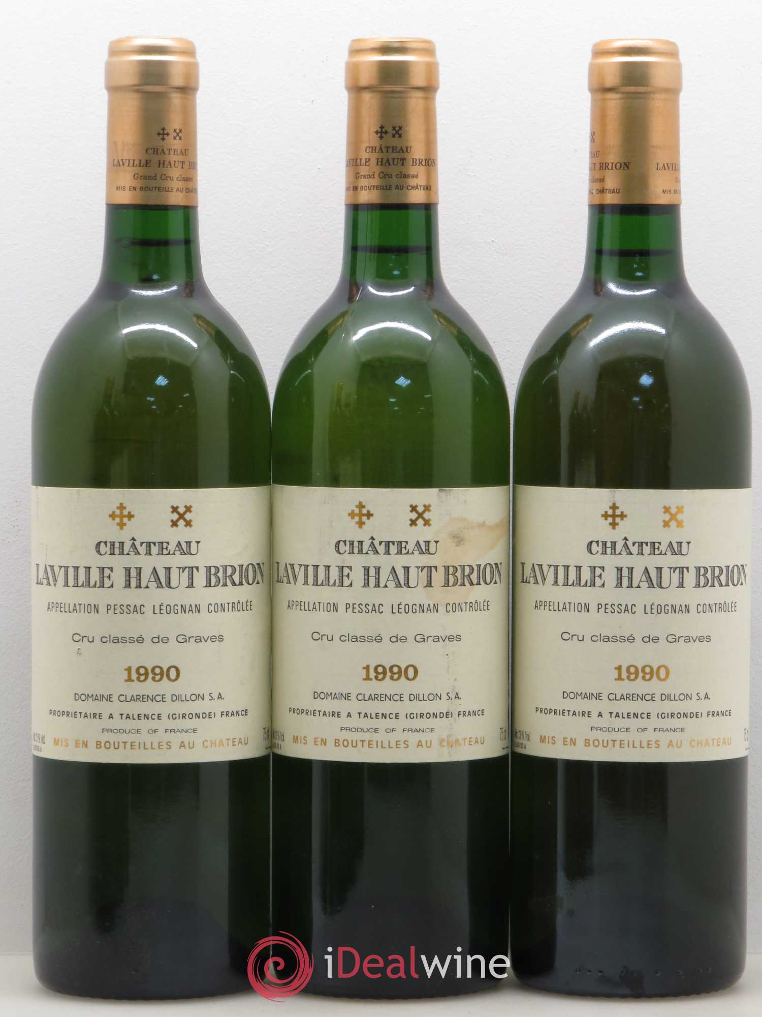 Château Laville Haut-Brion Cru Classé de Graves 1990 - Lot de 6 bouteilles - 2