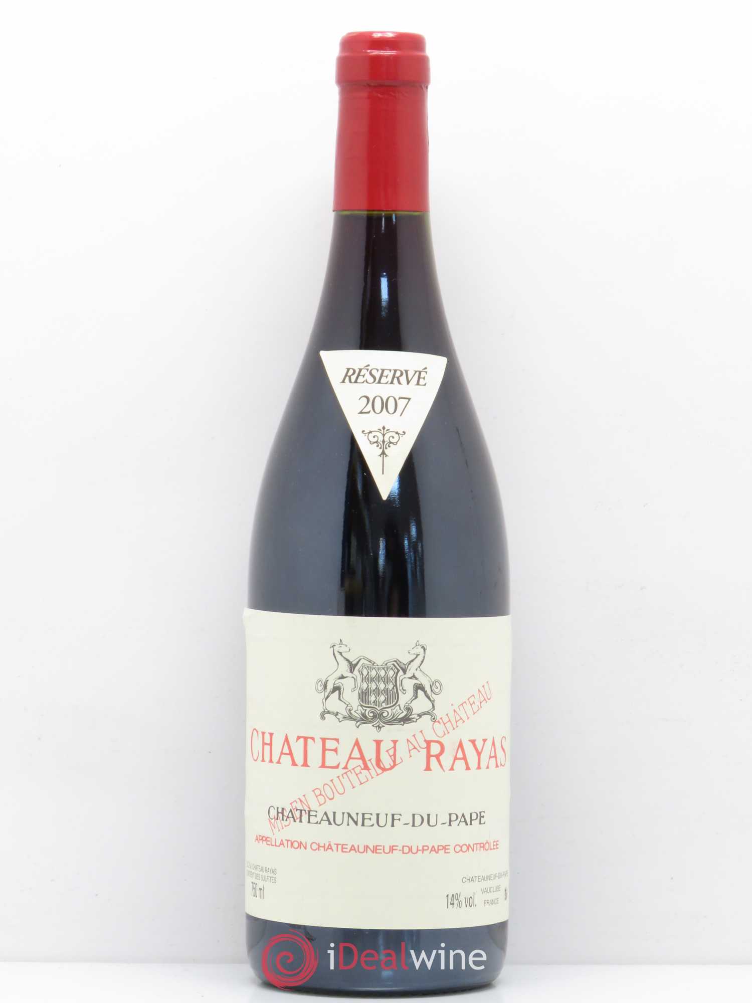 Châteauneuf-du-Pape Château Rayas Emmanuel Reynaud 2007 - Lot de 1 bouteille - 0