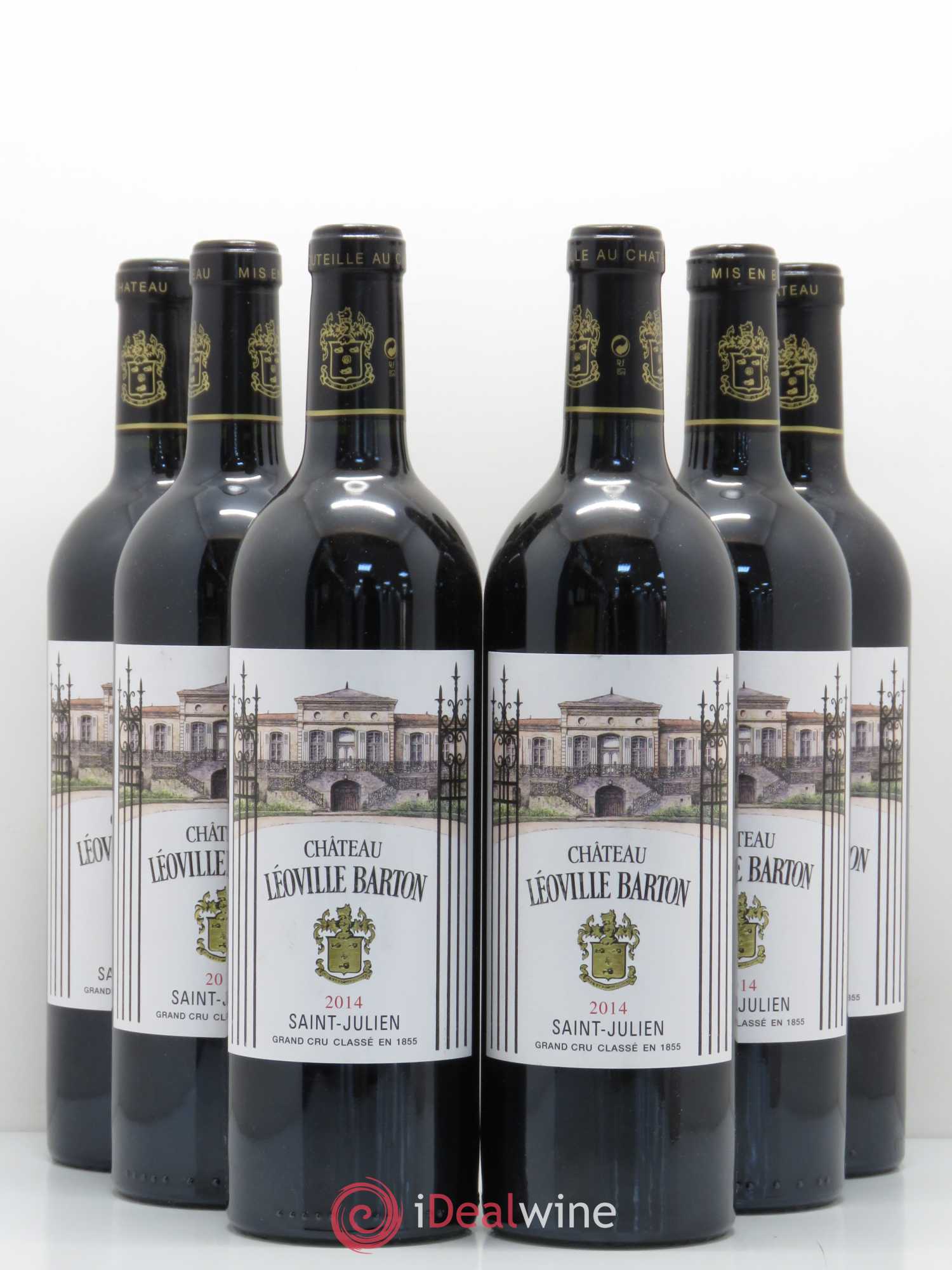 Château Léoville Barton 2ème Grand Cru Classé (sans prix de réserve) 2014 - Lot de 6 bouteilles - 0