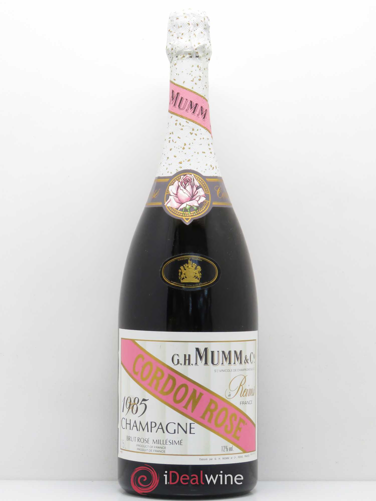 Champagne - Mumm Cordon Rose 1985 - Posten von 1 Magnum - 0