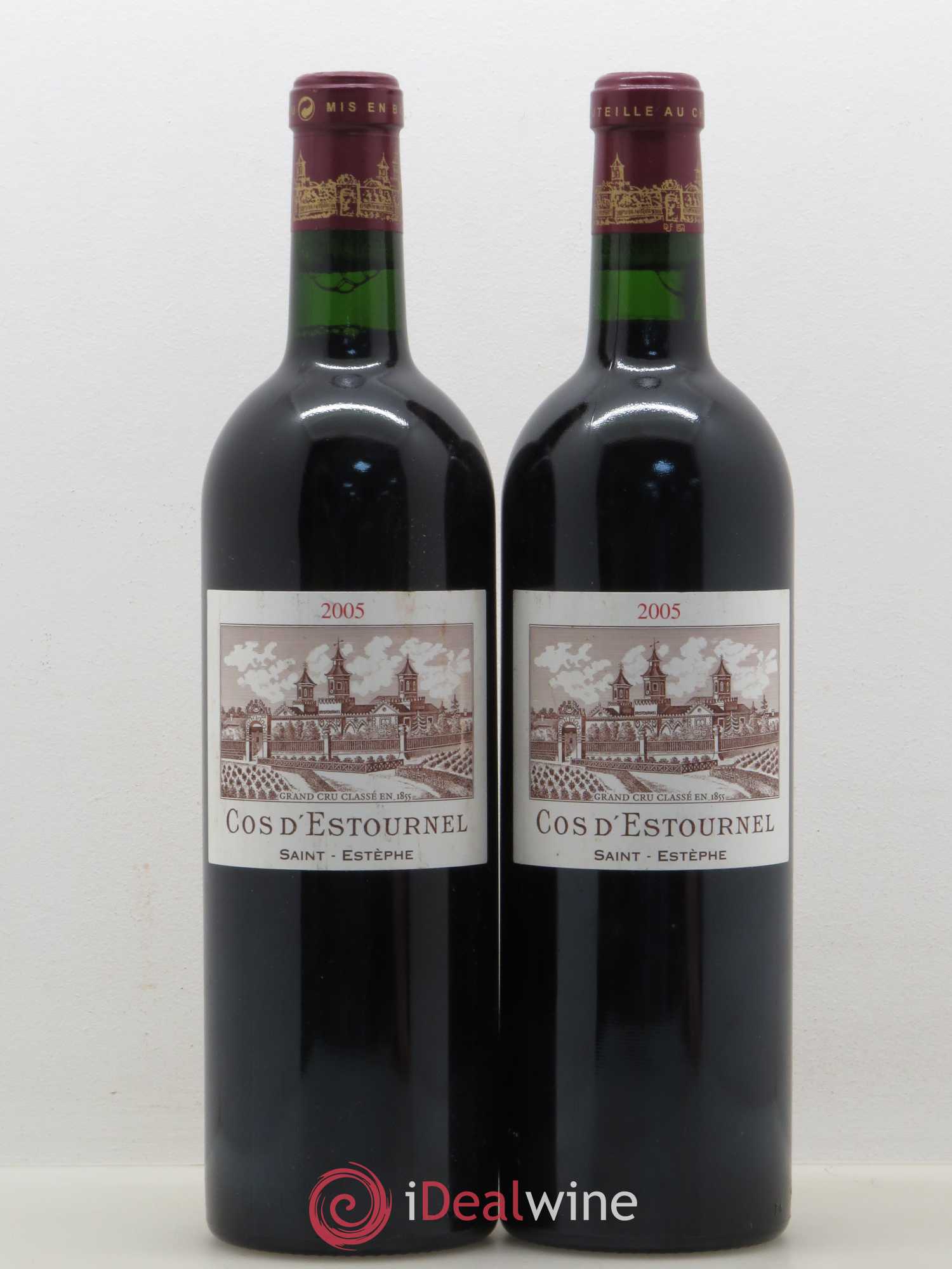 Cos d'Estournel 2ème Grand Cru Classé 2005 - Lot de 2 bouteilles - 0