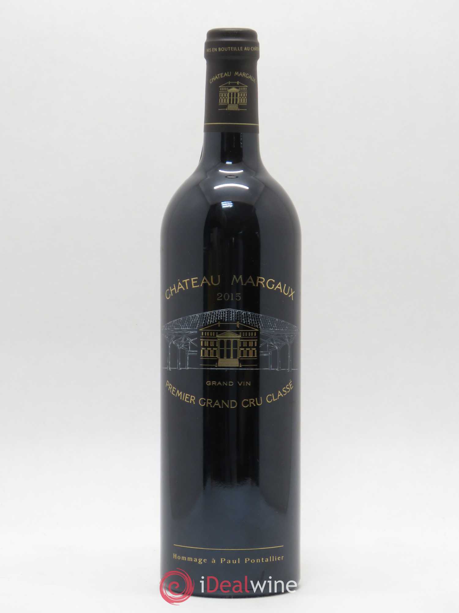 Château Margaux 1er Grand Cru Classé 2015 - Lot de 1 bouteille - 0
