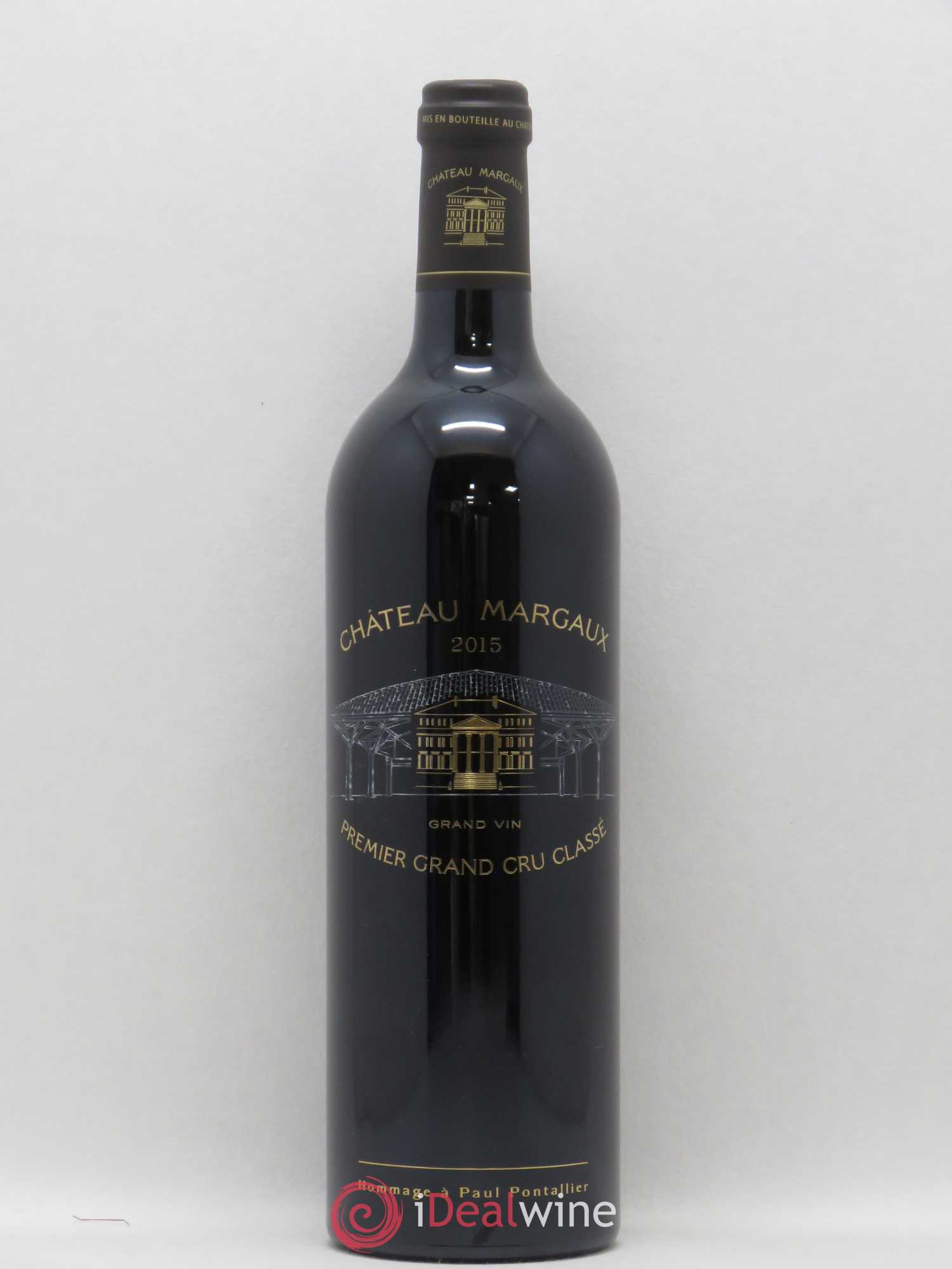 Château Margaux 1er Grand Cru Classé 2015 - Lot de 1 bouteille - 0
